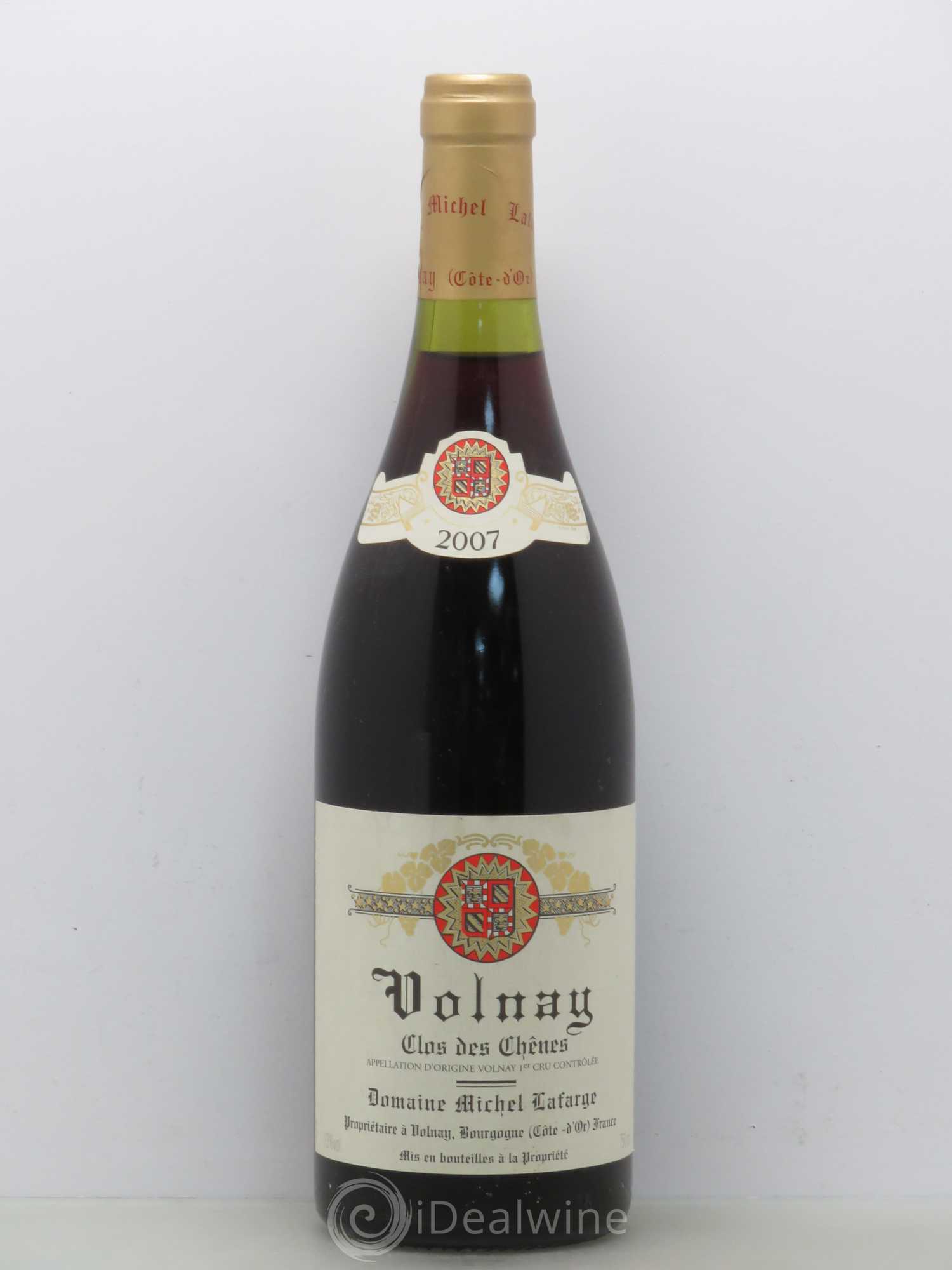 Volnay 1er Cru Clos des Chênes Lafarge (Domaine) 2007 - Lot de 1 bouteille - 0