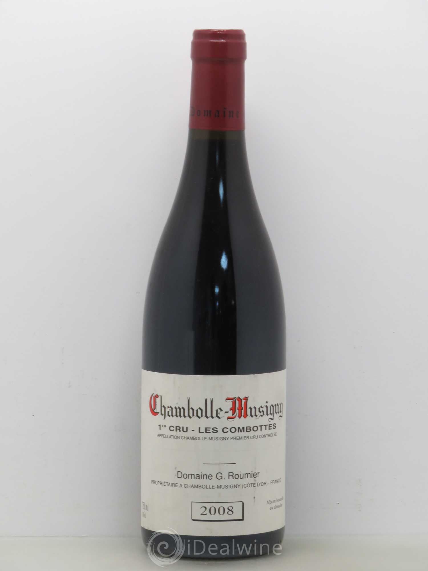 Chambolle-Musigny 1er Cru Les Combottes Georges Roumier (Domaine) 2008 - Lot de 1 bouteille - 0