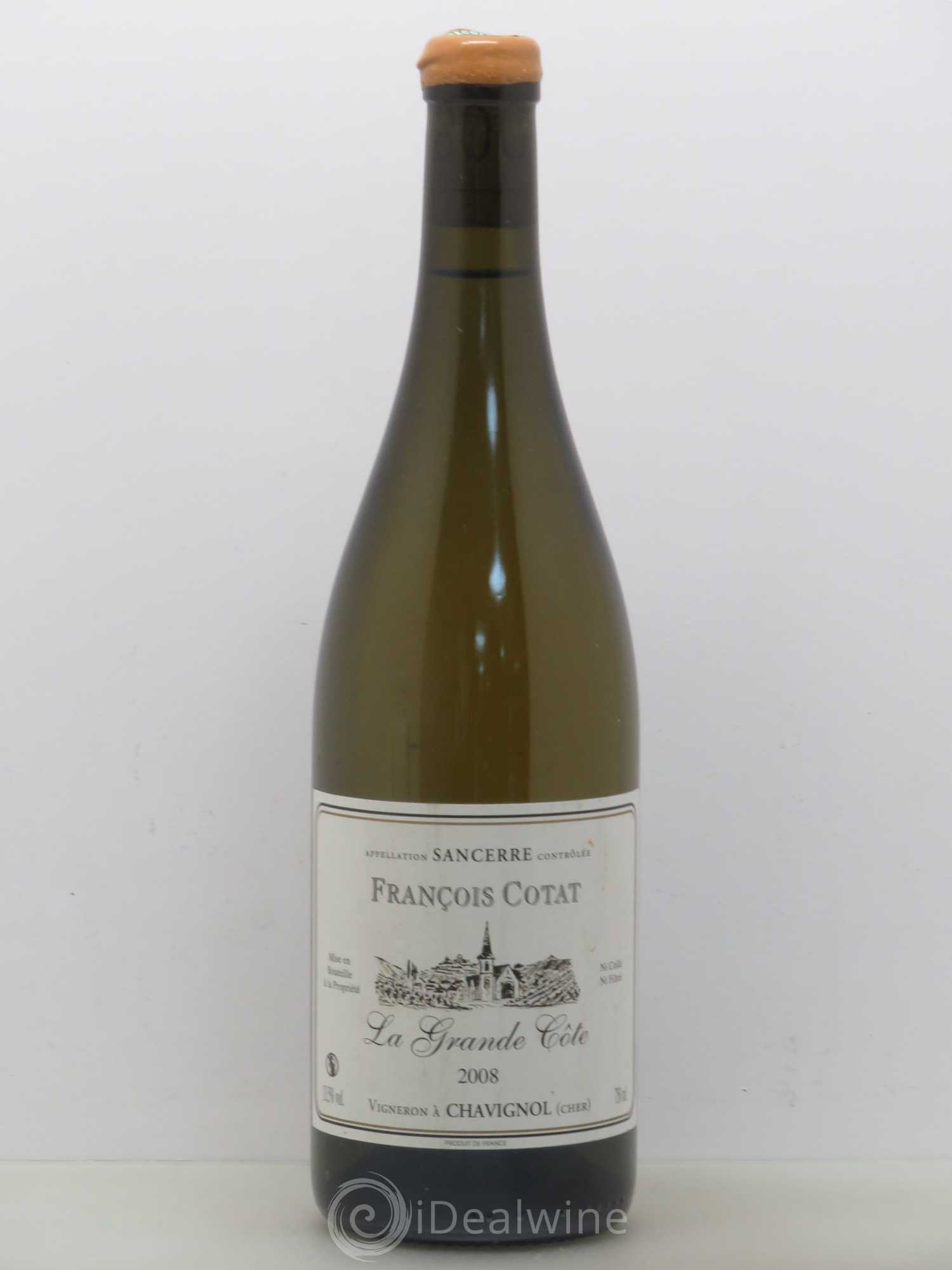 Sancerre La Grande Côte François Cotat 2008 - Lot de 1 bouteille - 0