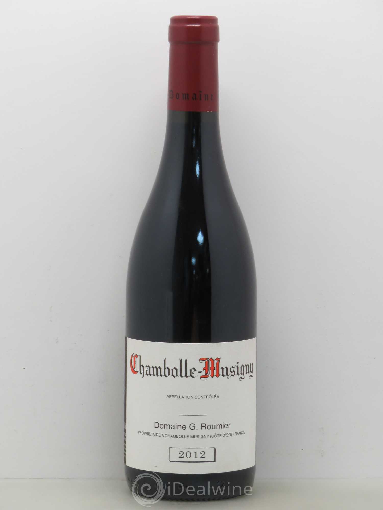 Chambolle-Musigny Georges Roumier (Domaine) 2012 - Posten von 1 Flasche - 0
