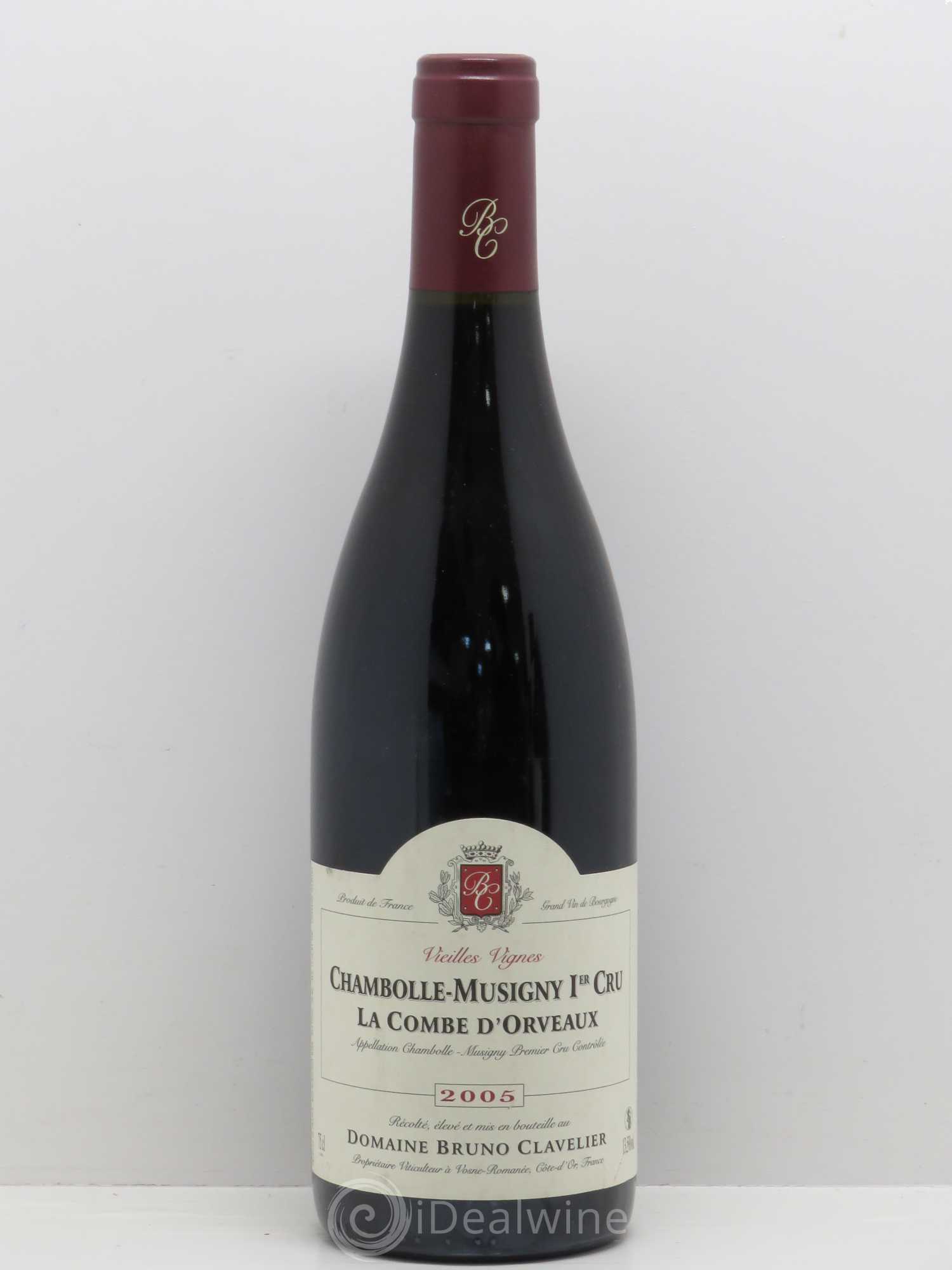 Chambolle-Musigny 1er Cru La Combe D'Orveaux Bruno Clavelier 2005 - Posten von 1 Flasche - 0