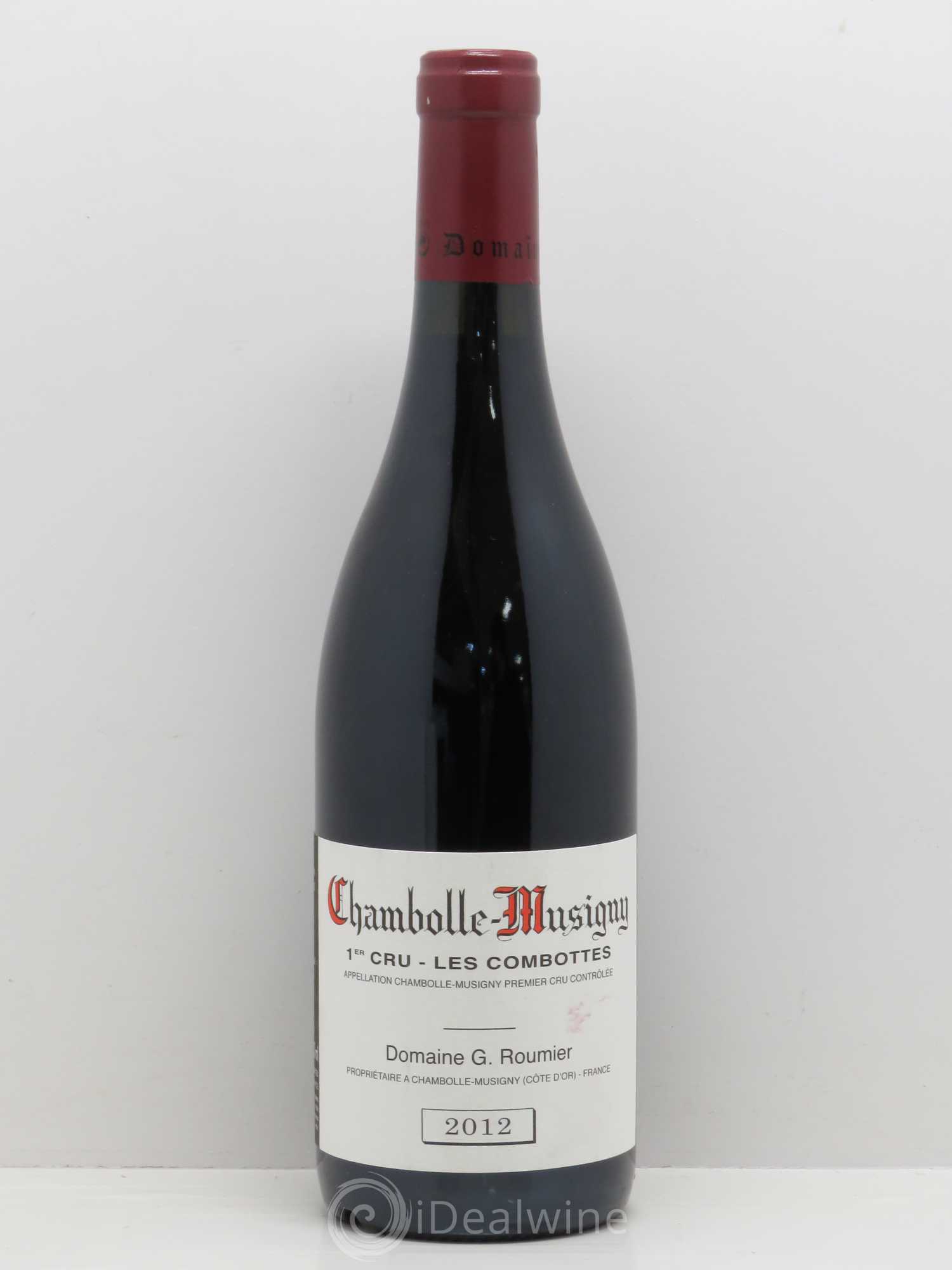 Chambolle-Musigny 1er Cru Les Combottes Georges Roumier (Domaine) 2012 - Lot de 1 bouteille - 0