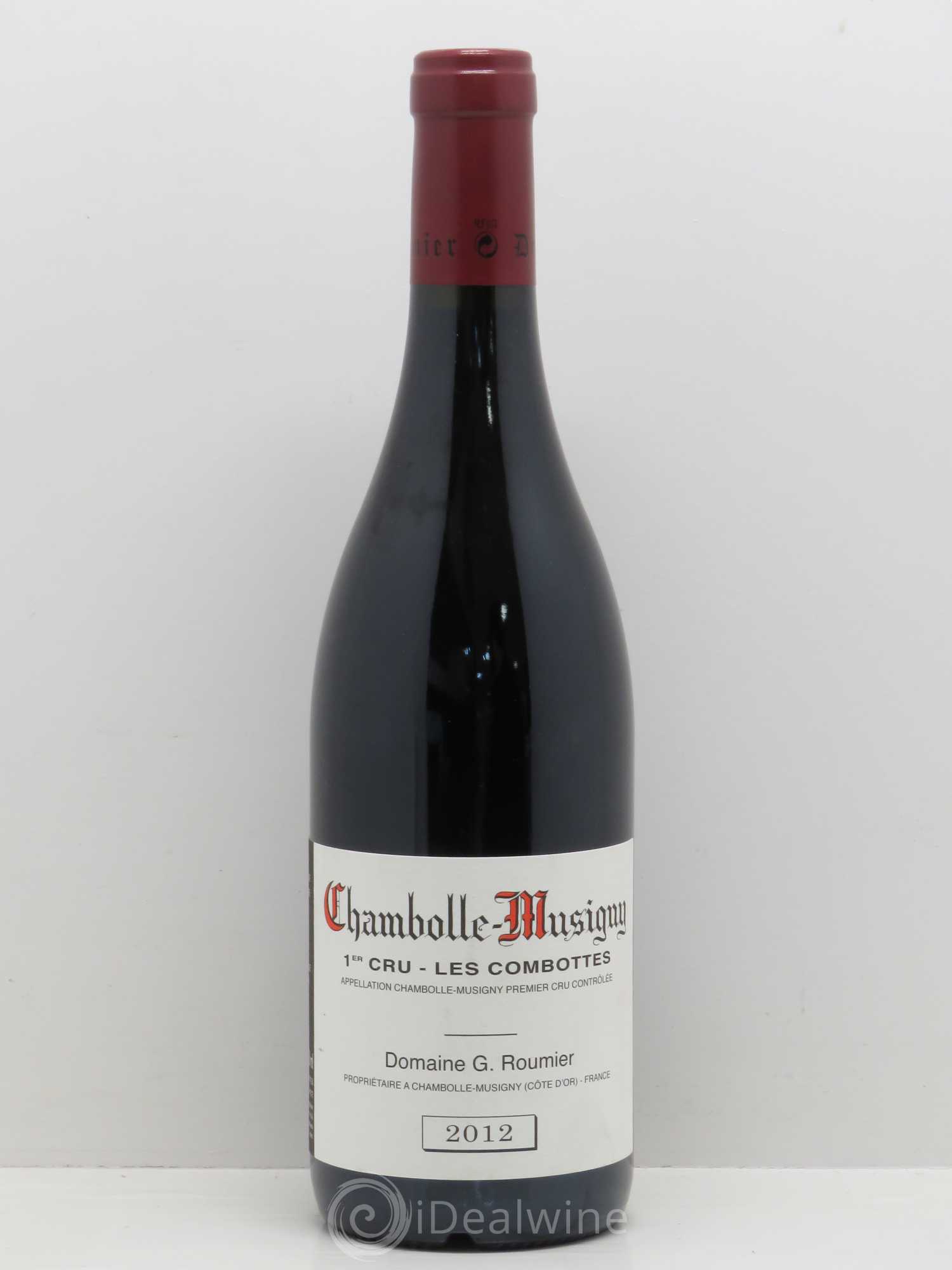 Chambolle-Musigny 1er Cru Les Combottes Georges Roumier (Domaine) 2012 - Lot de 1 bouteille - 0