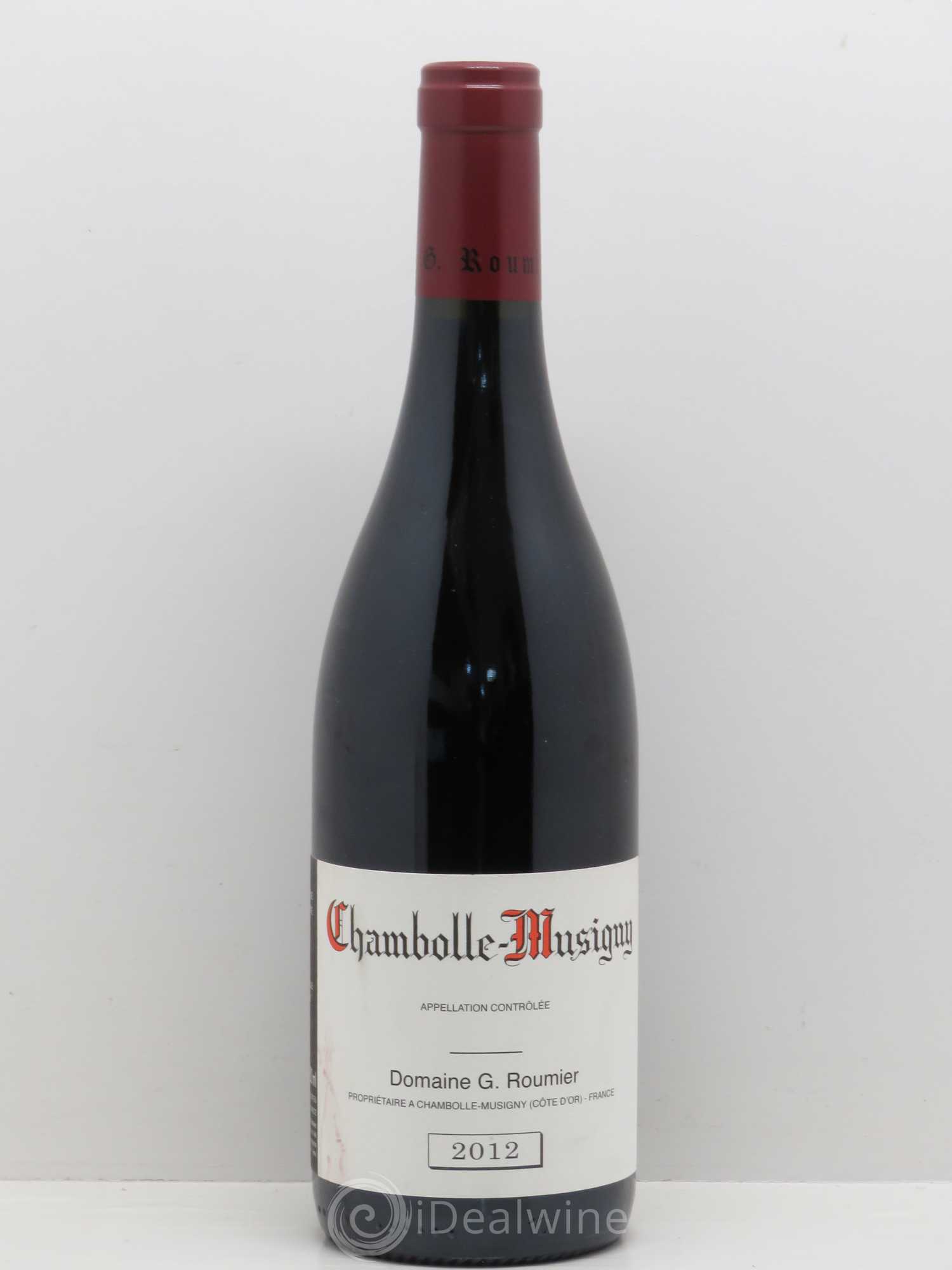 Chambolle-Musigny Georges Roumier (Domaine) 2012 - Lot de 1 bouteille - 0