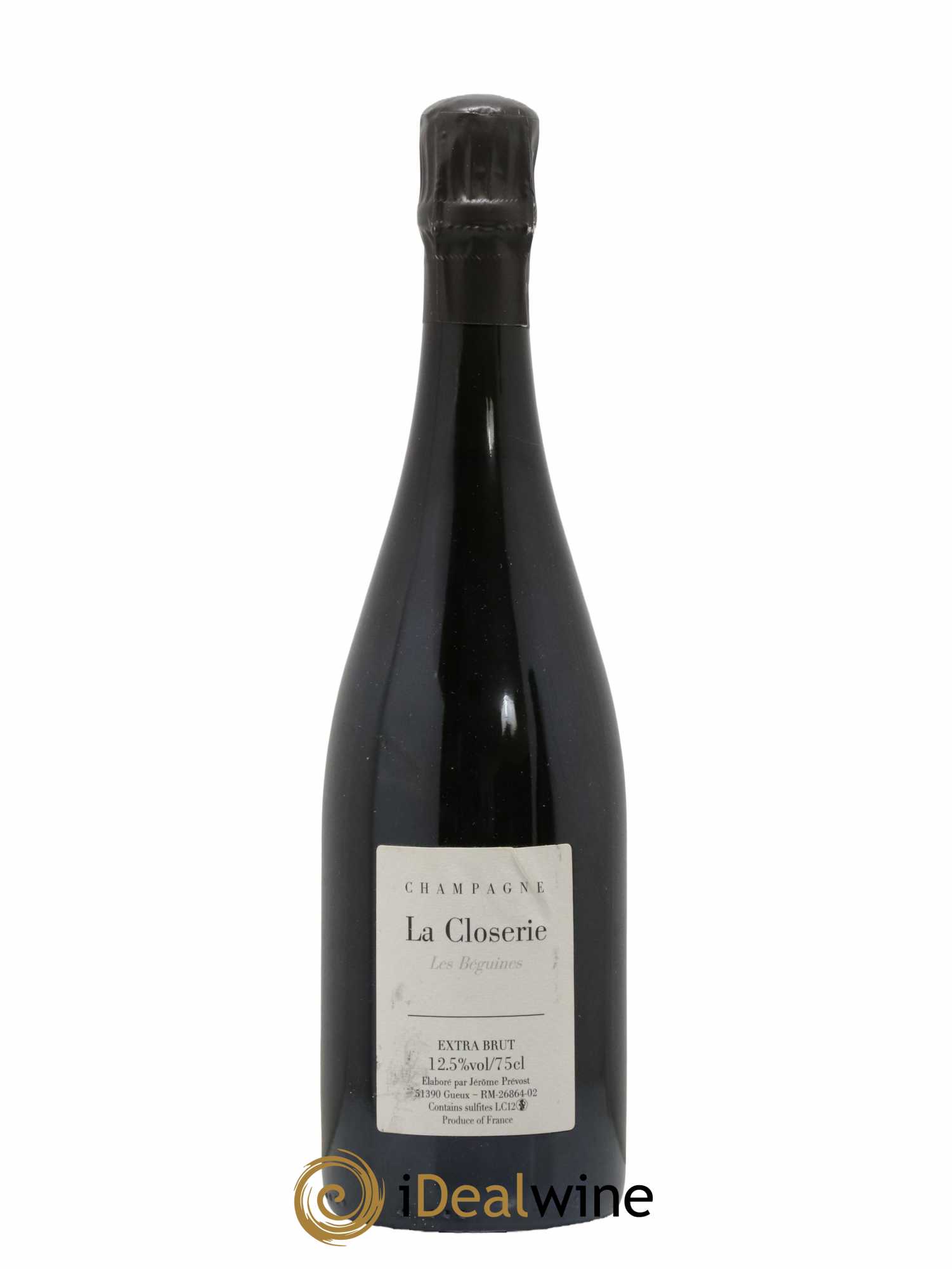 Les Béguines Extra-Brut Jérôme Prévost 2012 - Lot de 1 bouteille - 0