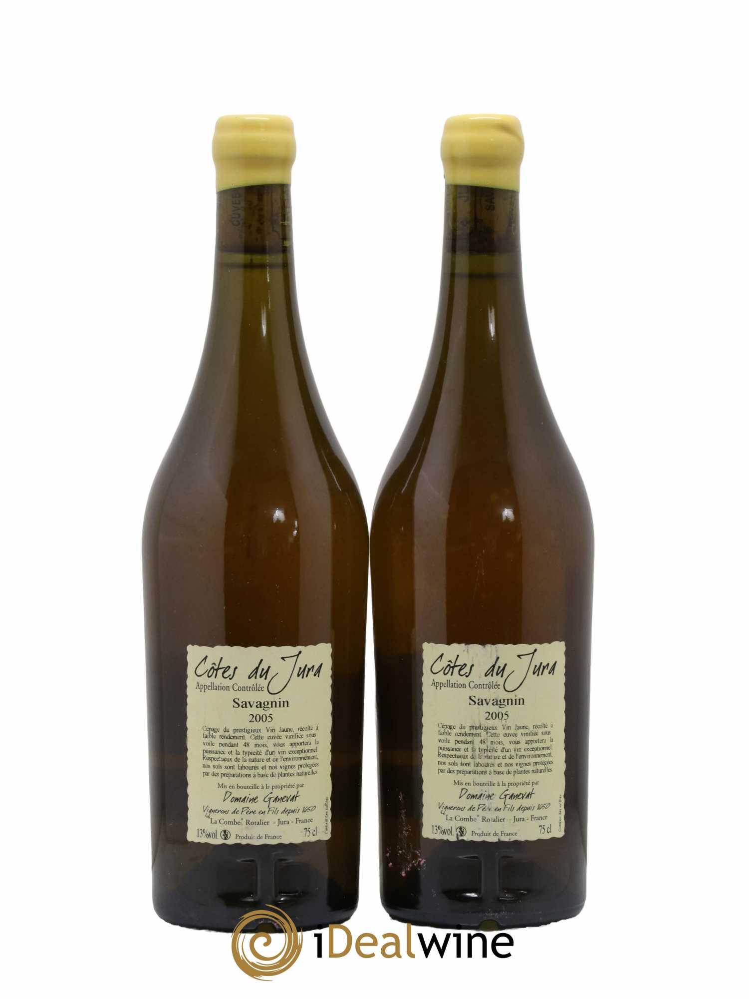 Côtes du Jura Cuvée Prestige Jean-François Ganevat (Domaine) 2005 - Lot de 2 bouteilles - 1