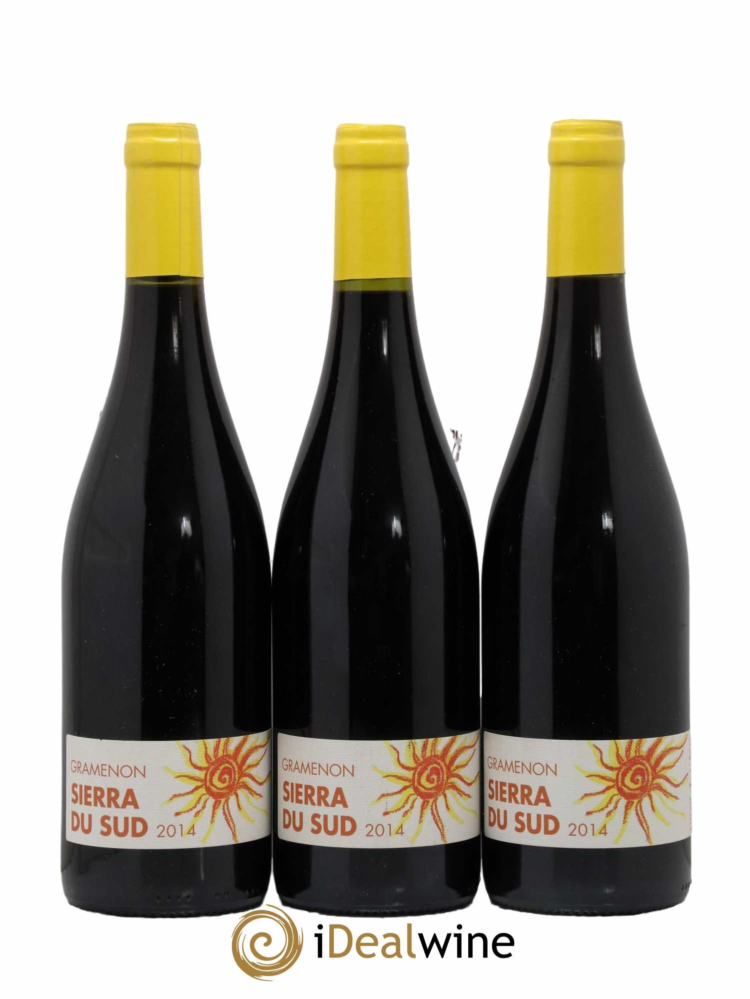 Côtes-du-Rhône Sierra du Sud Gramenon (Domaine) 2014 - Lot de 3 bouteilles - 0