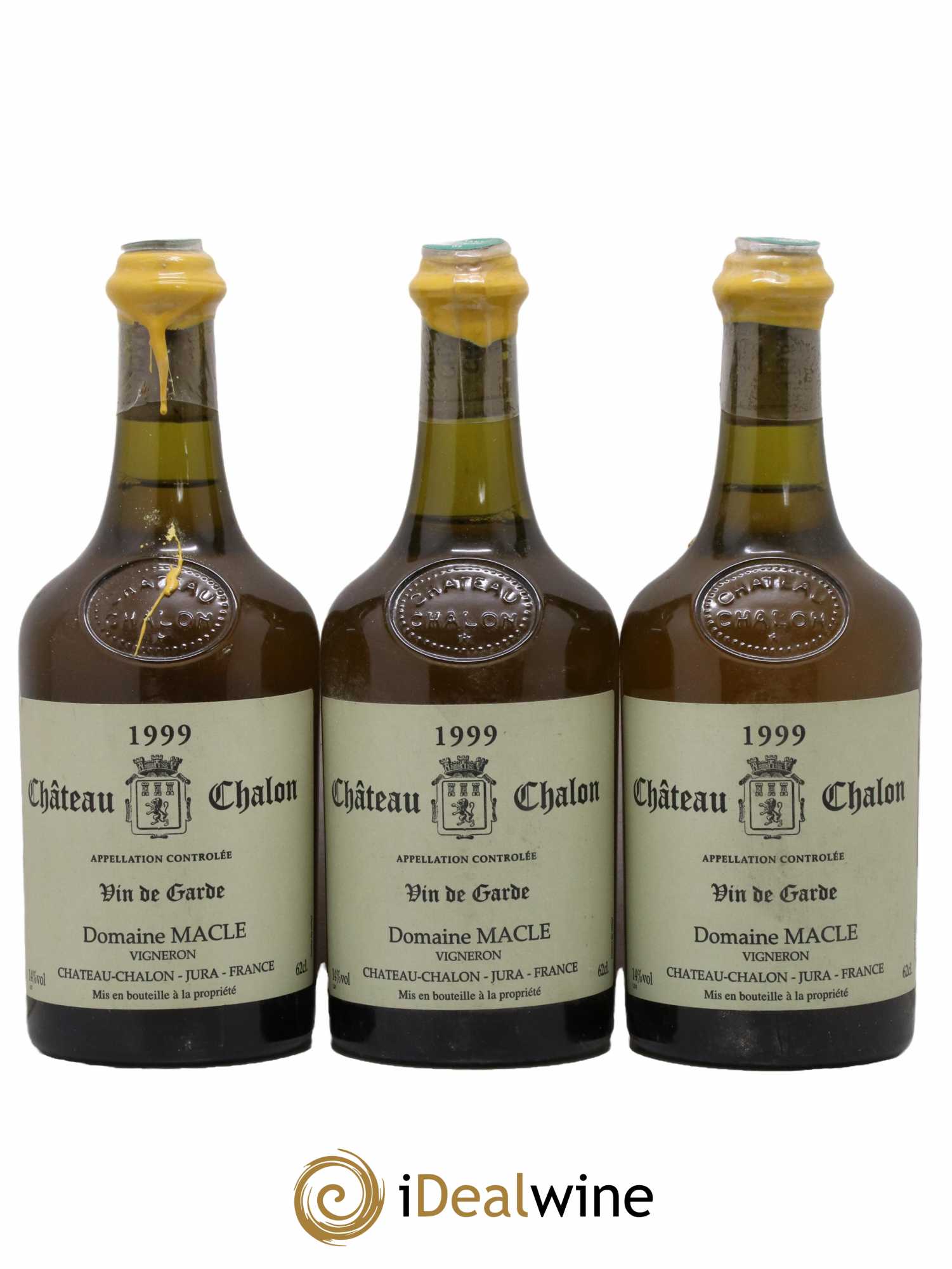 Château-Chalon Jean Macle 1999 - Posten von 3 Flaschen - 0