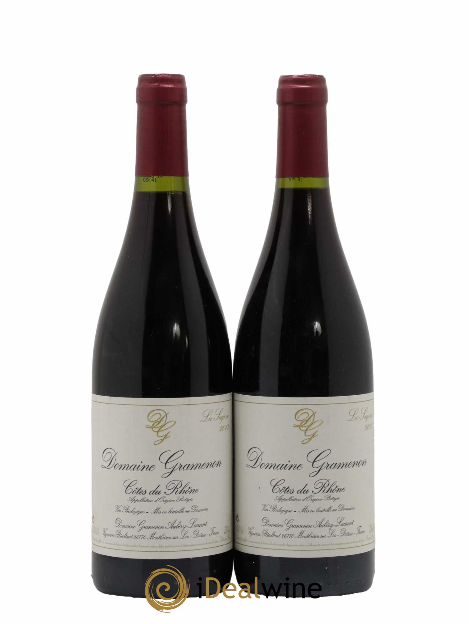 Côtes-du-Rhône La Sagesse Gramenon (Domaine) 2013 - Lot de 2 bouteilles - 0