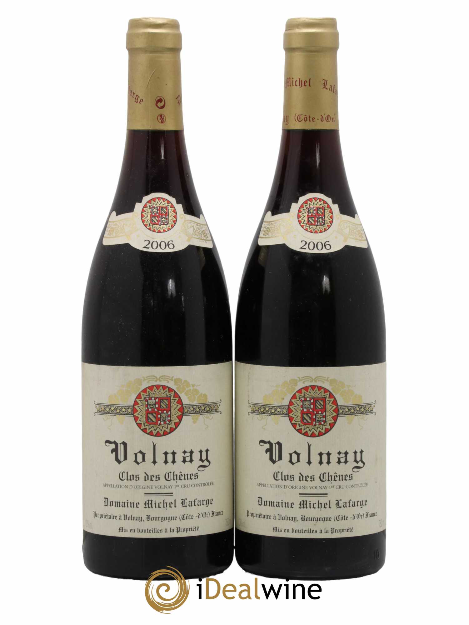 Volnay 1er Cru Clos des Chênes Lafarge (Domaine) 2006 - Lot de 2 bouteilles - 0