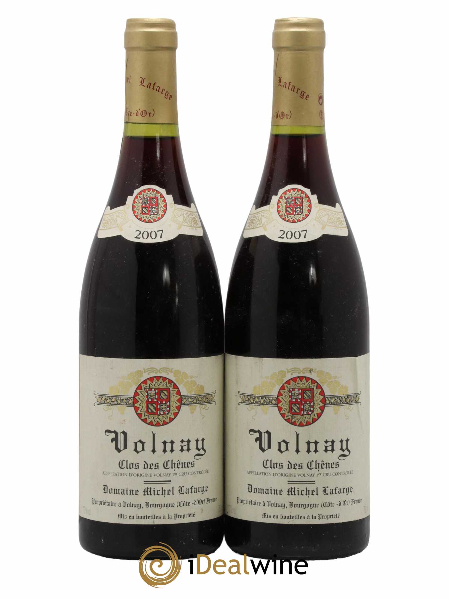 Volnay 1er Cru Clos des Chênes Lafarge (Domaine) 2007 - Lot de 2 bouteilles - 0