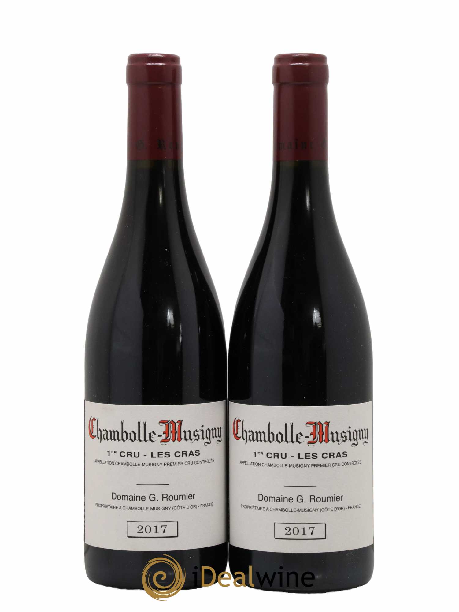 Chambolle-Musigny 1er Cru Les Cras Georges Roumier (Domaine) 2017 - Lot de 2 bouteilles - 0