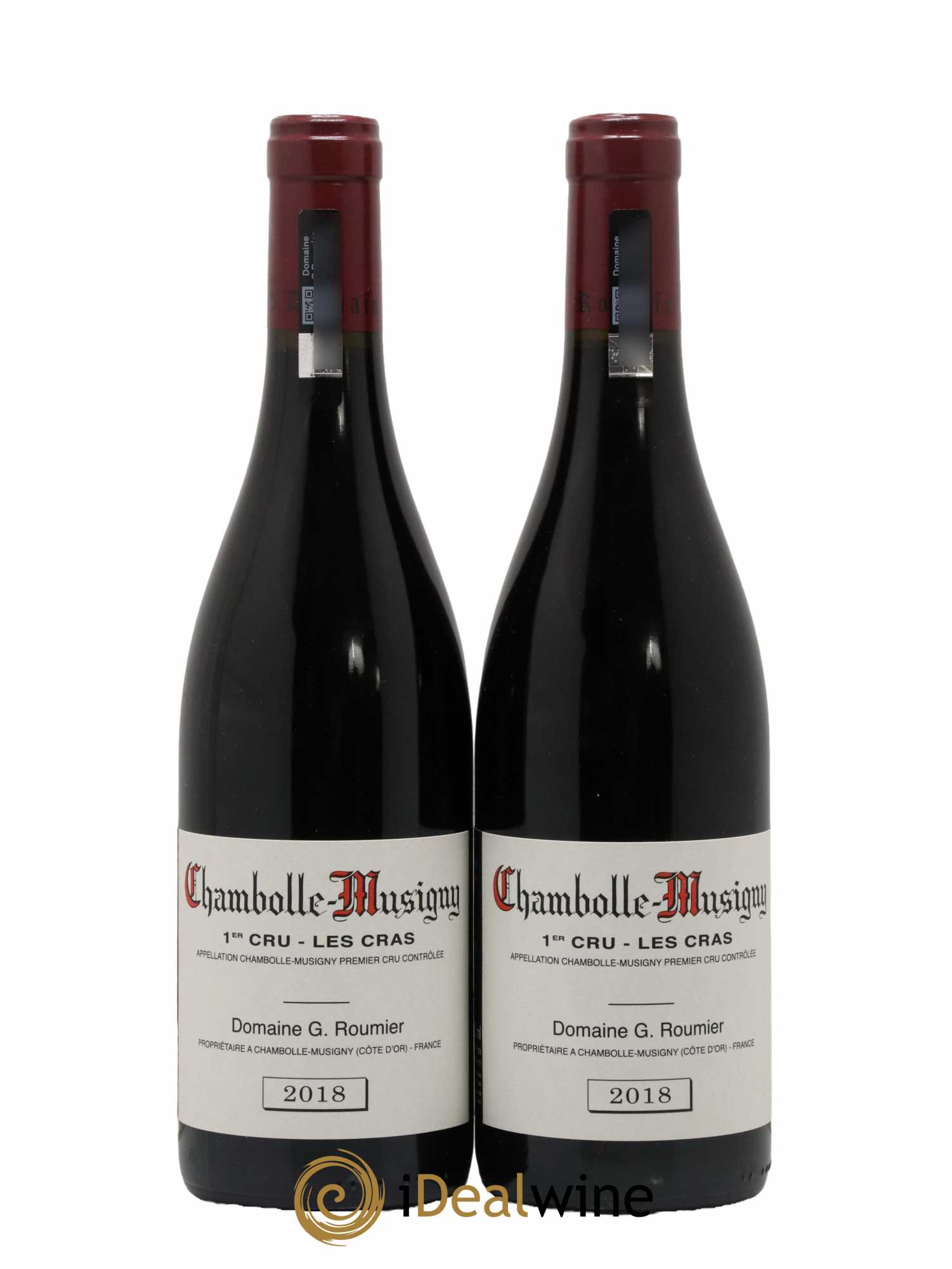 Chambolle-Musigny 1er Cru Les Cras Georges Roumier (Domaine) 2018 - Lot de 2 bouteilles - 0
