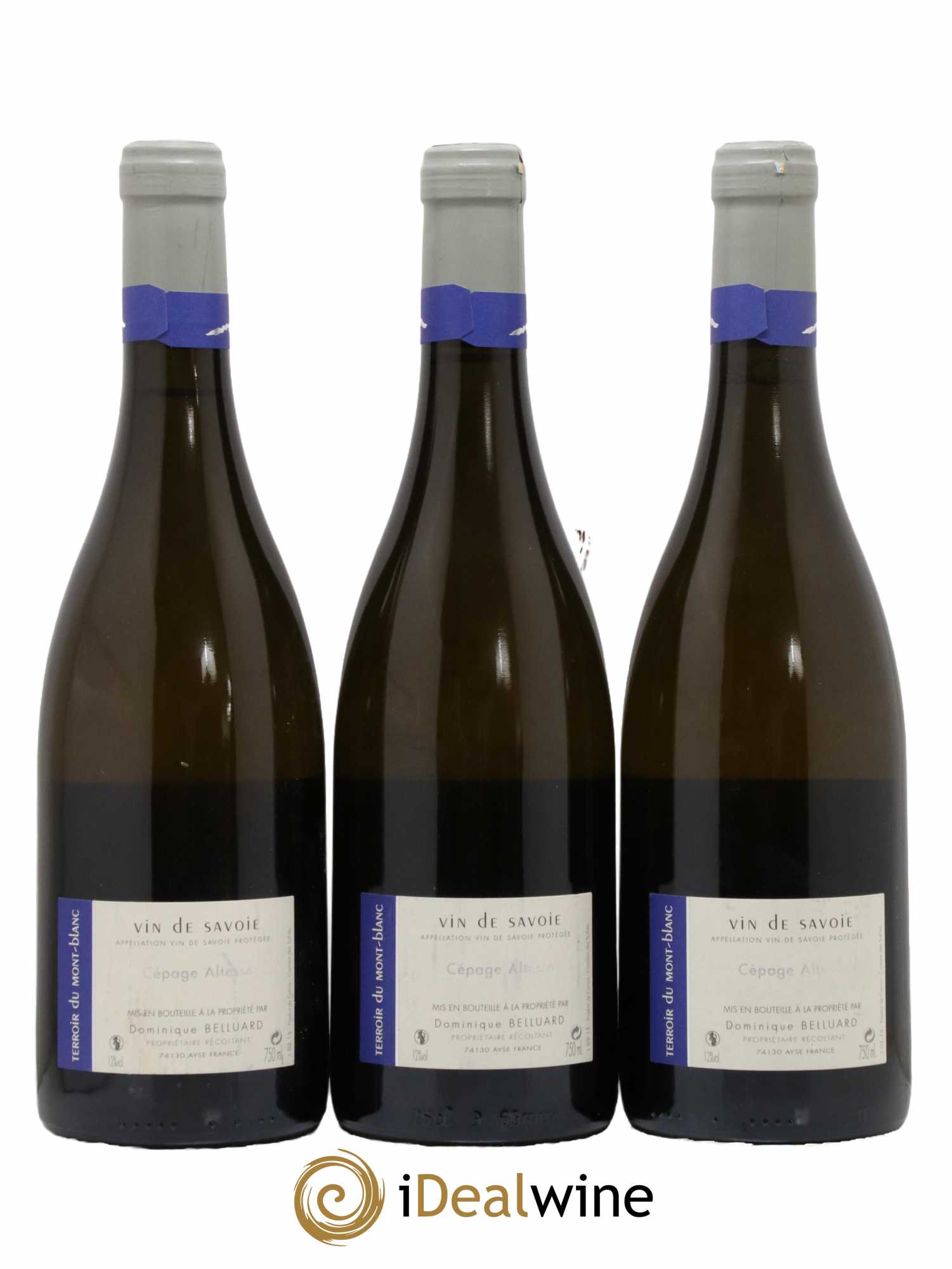 Vin de France Les Grandes Jorasses Domaine Belluard 2015 - Lot de 3 bouteilles - 1