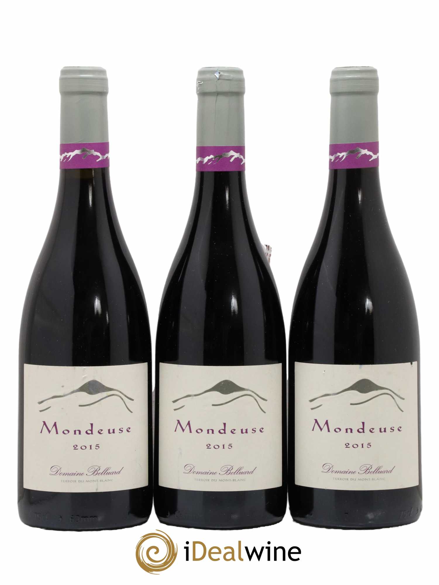 Vin de France Mondeuse Domaine Belluard 2015 - Lot de 3 bouteilles - 0