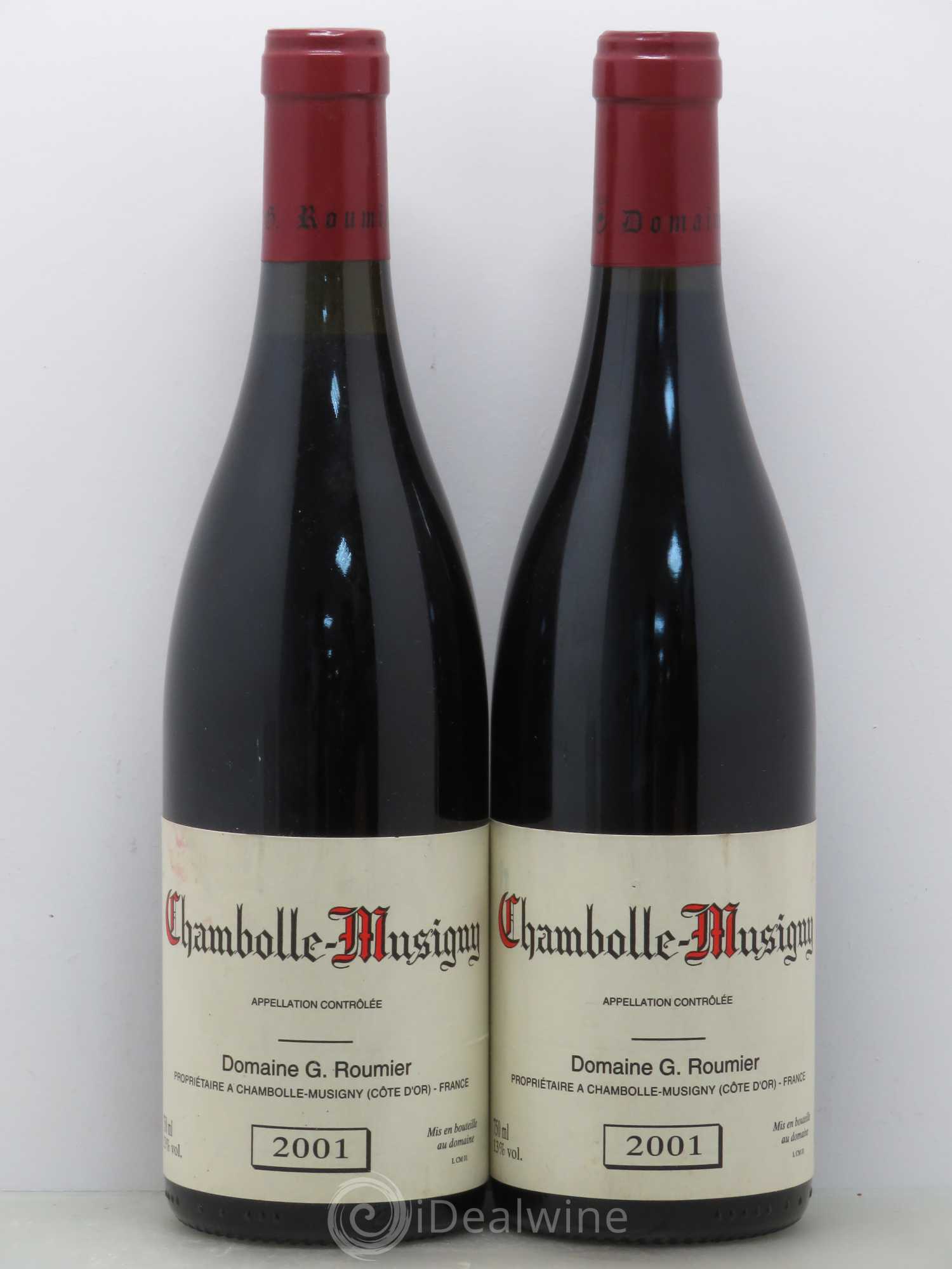 Chambolle-Musigny Georges Roumier (Domaine) 2001 - Posten von 2 Flaschen - 0