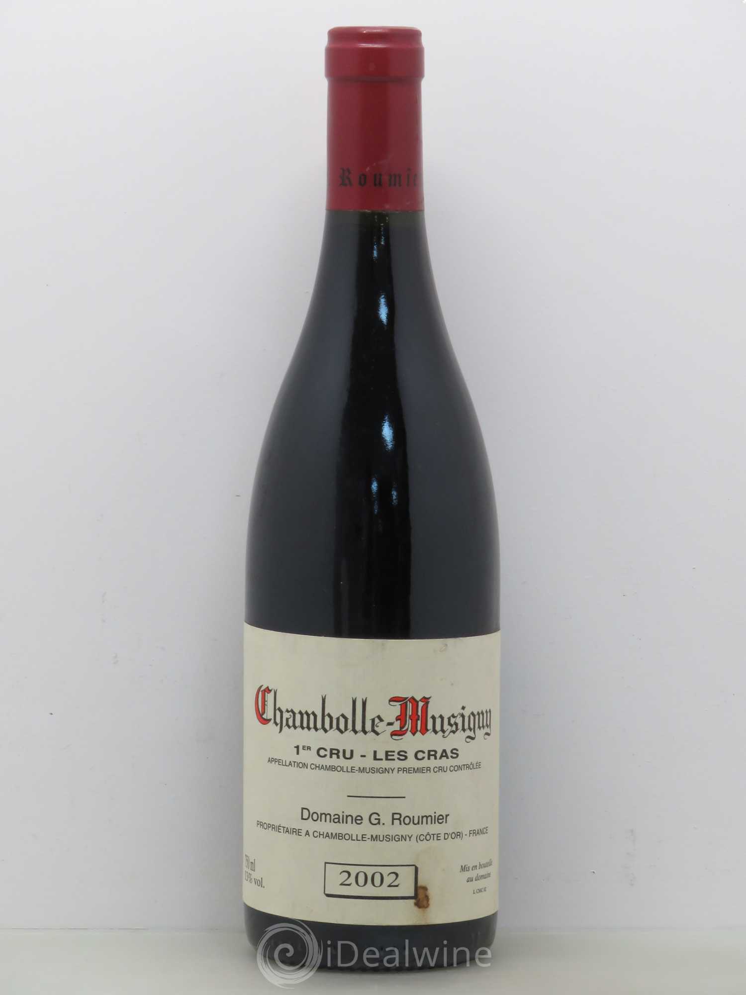 Chambolle-Musigny 1er Cru Les Cras Georges Roumier (Domaine) 2002 - Lot de 1 bouteille - 0