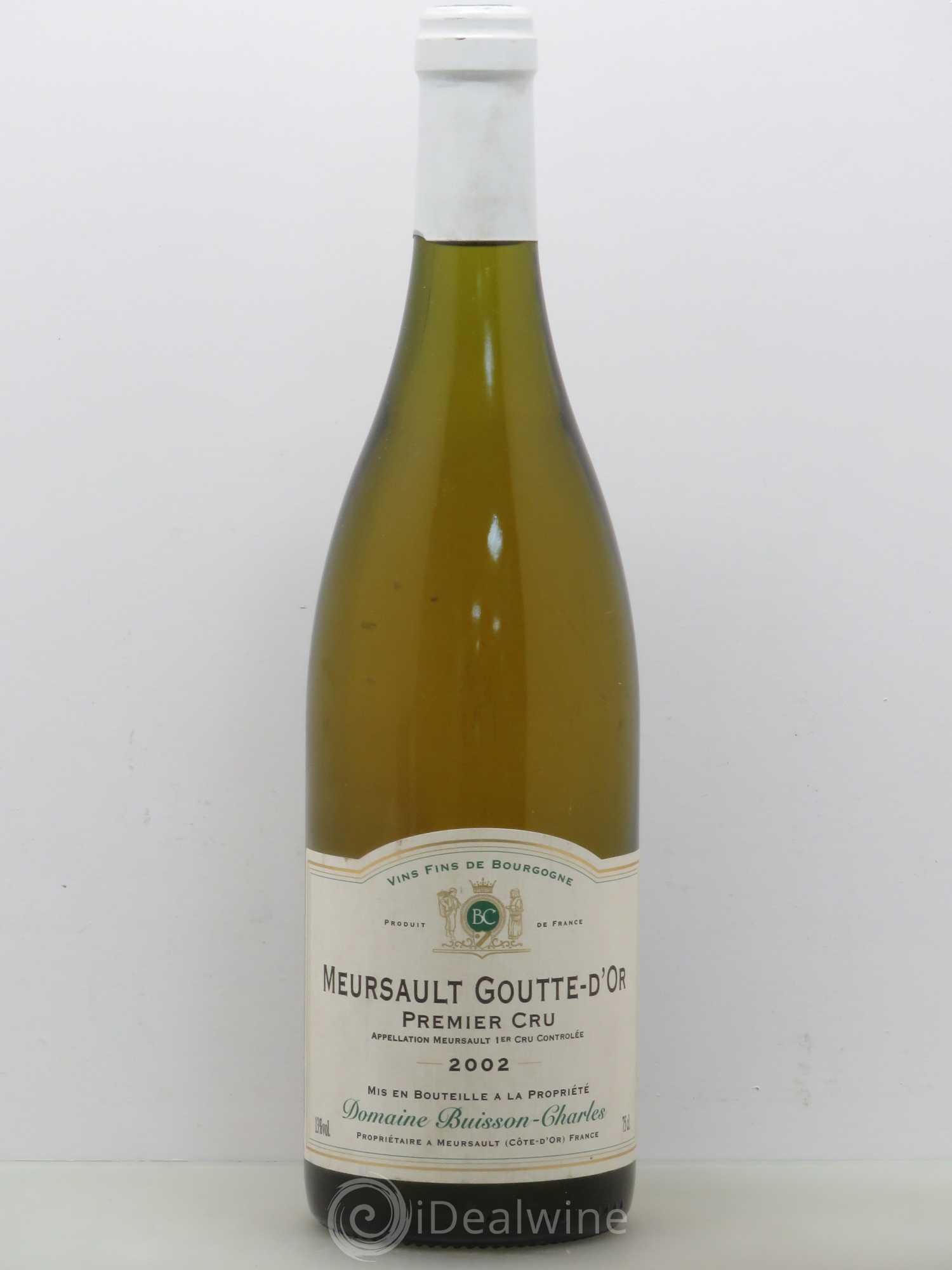 Meursault 1er Cru Goutte D'Or Buissons Charles 2002 - Posten von 1 Flasche - 0