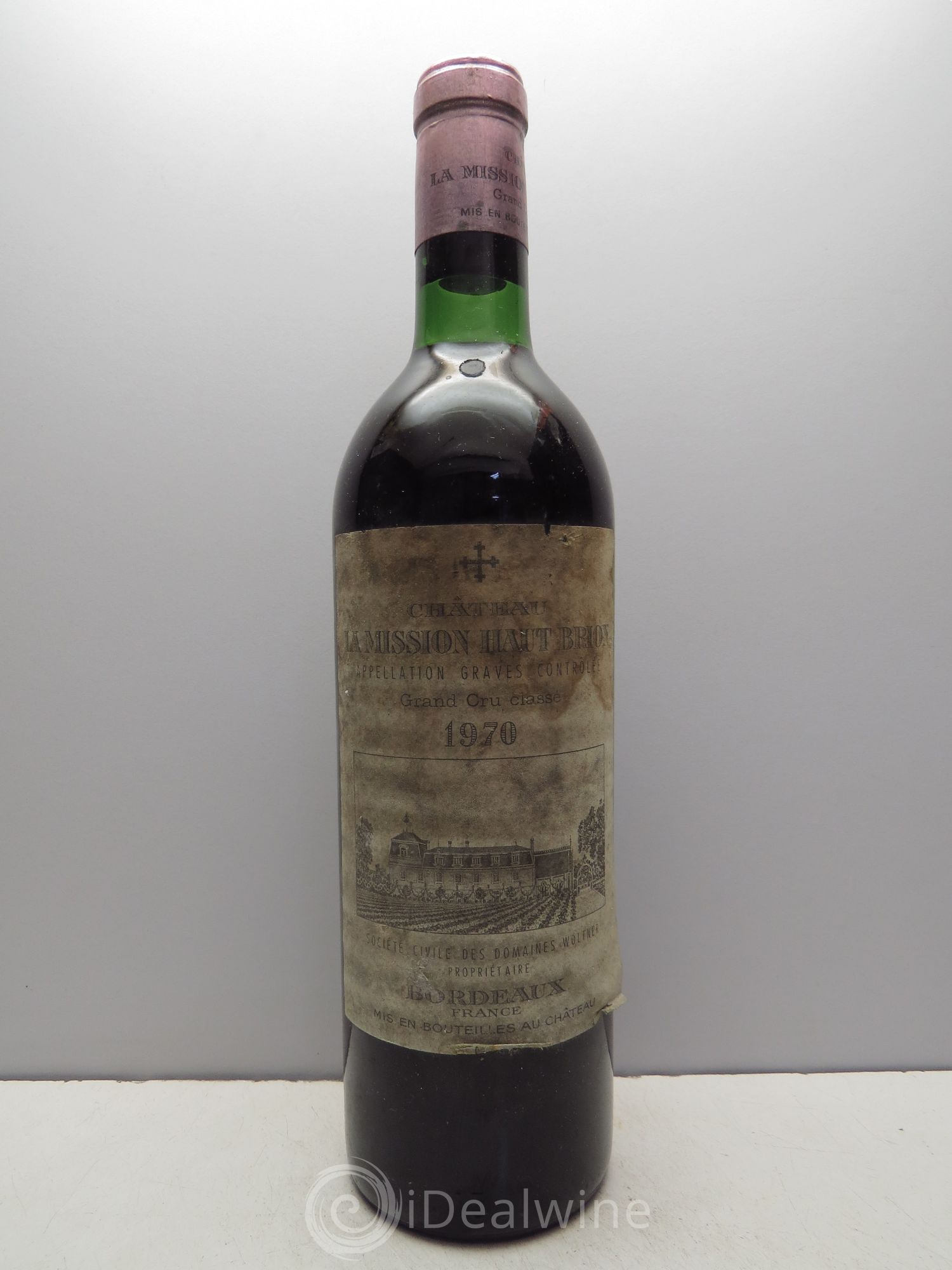 Château la Mission Haut-Brion Cru Classé de Graves 1970 - Lot de 1 bouteille - 0