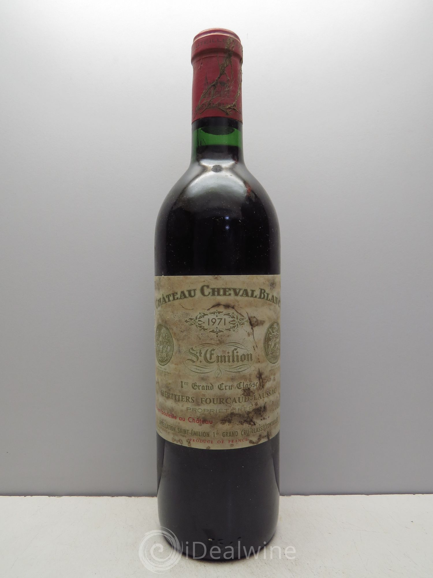 Château Cheval Blanc 1er Grand Cru Classé A 1971 - Lot de 1 bouteille - 0