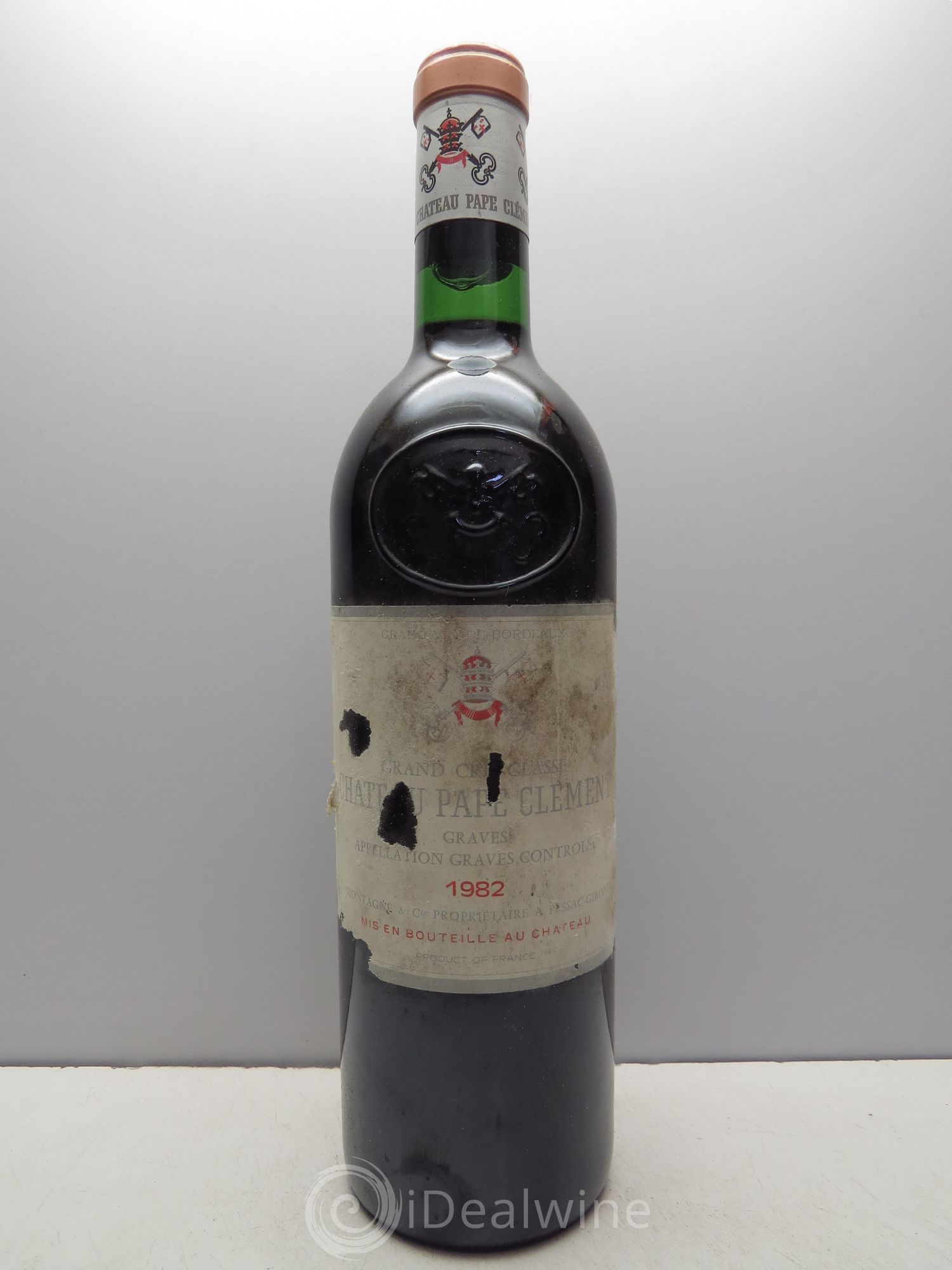 Château Pape Clément Cru Classé de Graves 1982 - Lot de 1 bouteille - 0