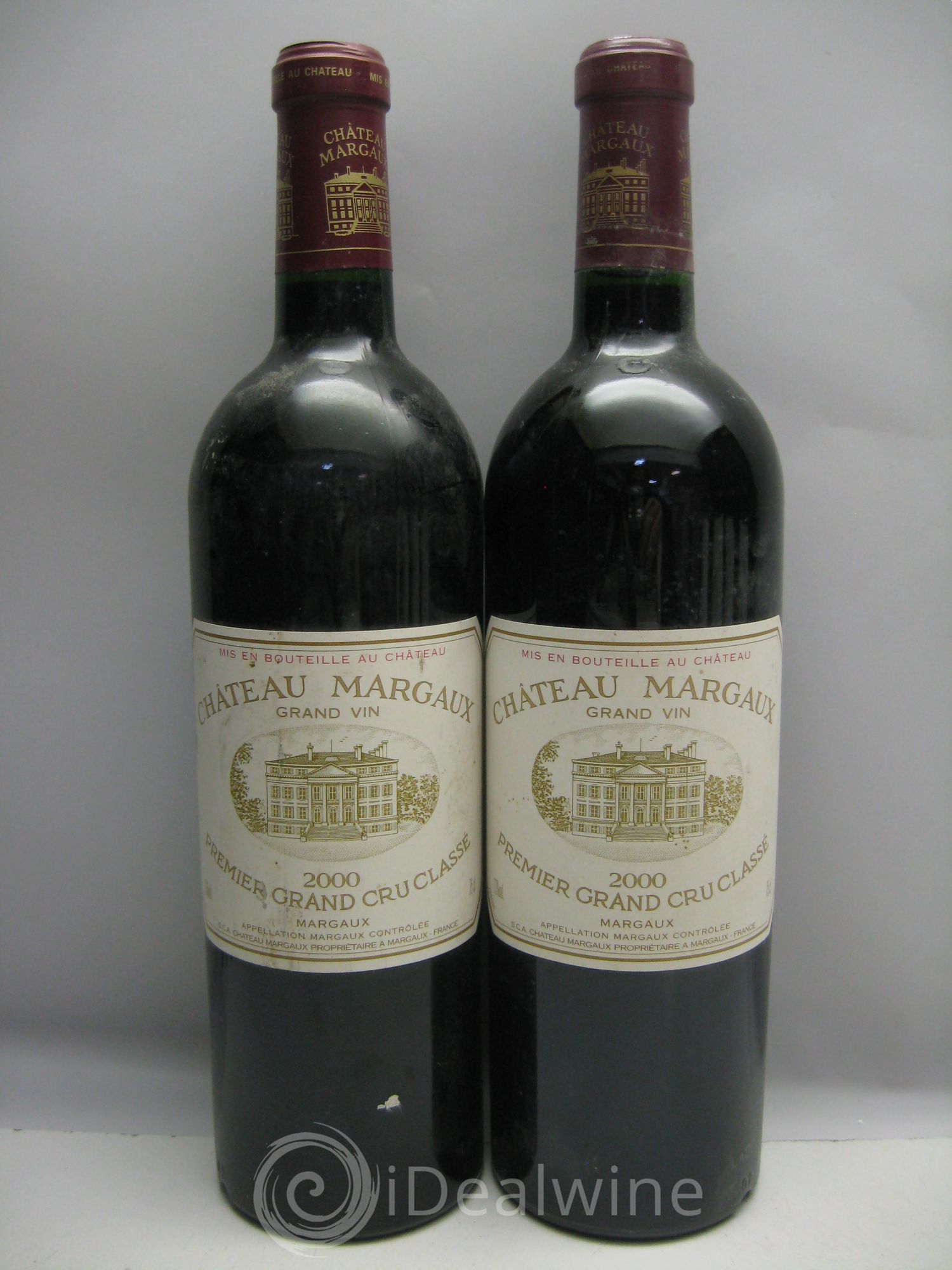 Château Margaux 1er Grand Cru Classé 2000 - Lot de 6 bouteilles - 0