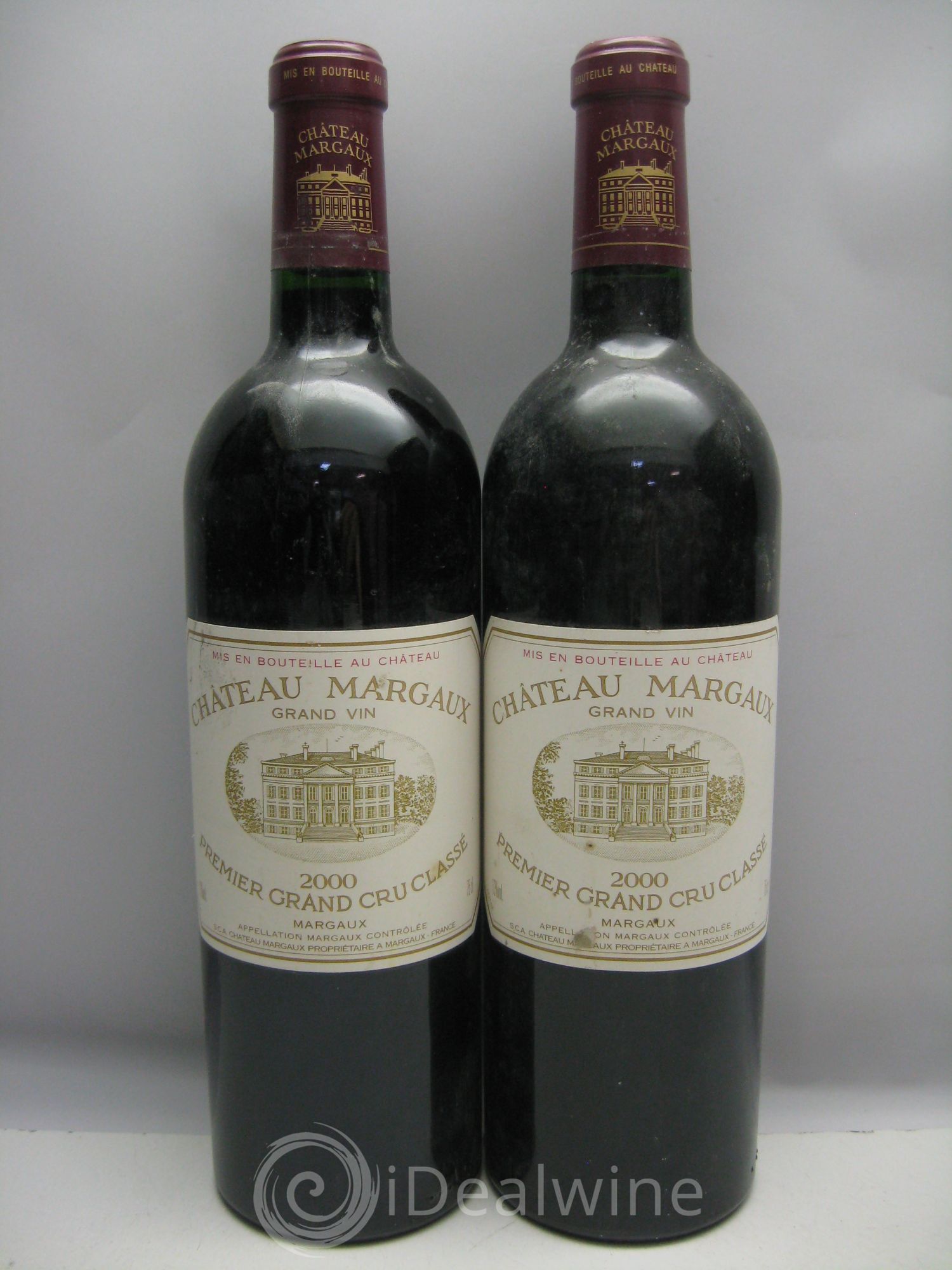 Château Margaux 1er Grand Cru Classé 2000 - Lot de 6 bouteilles - 2