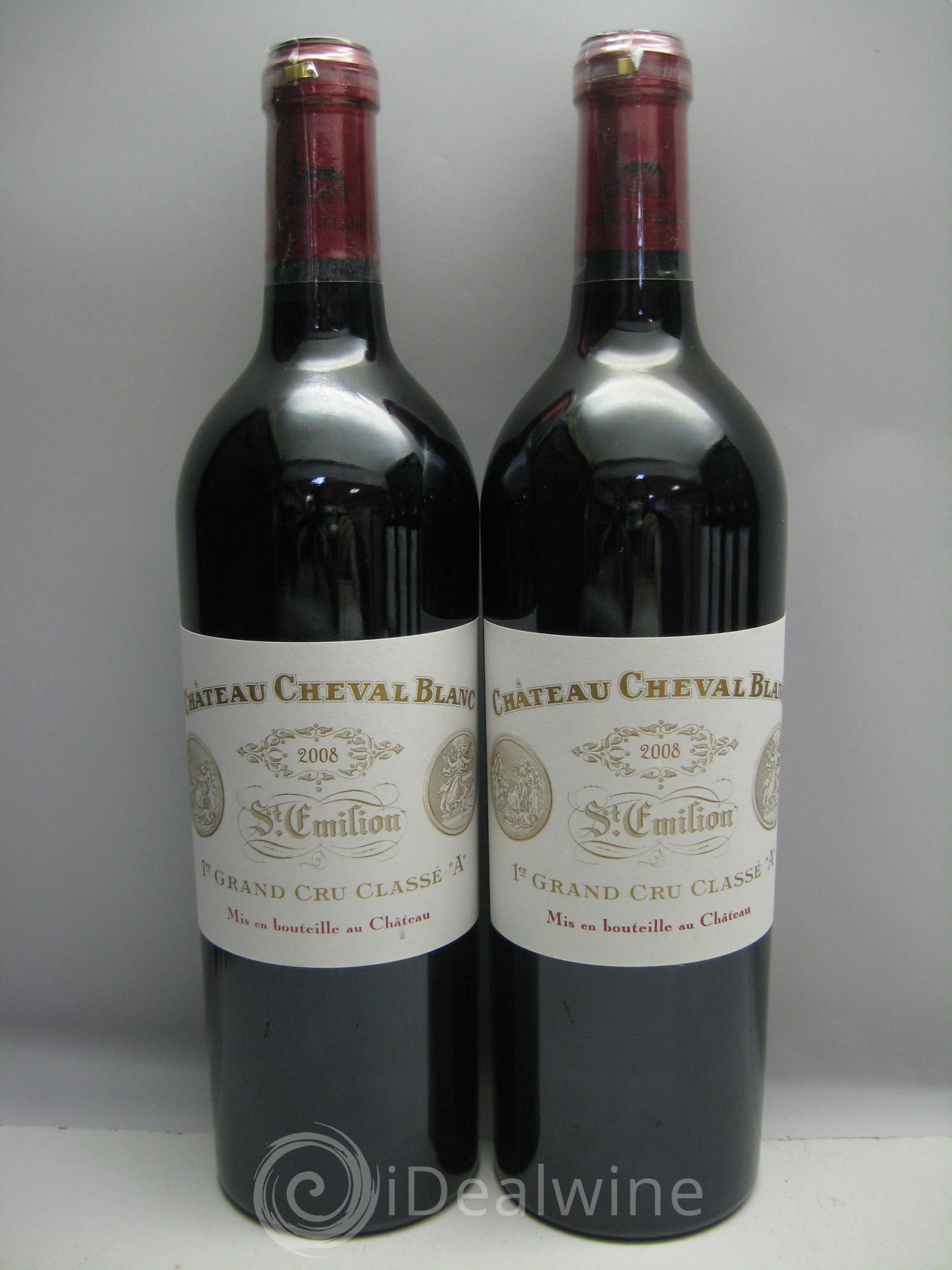 Château Cheval Blanc 1er Grand Cru Classé A 2008 - Lot de 6 bouteilles - 0