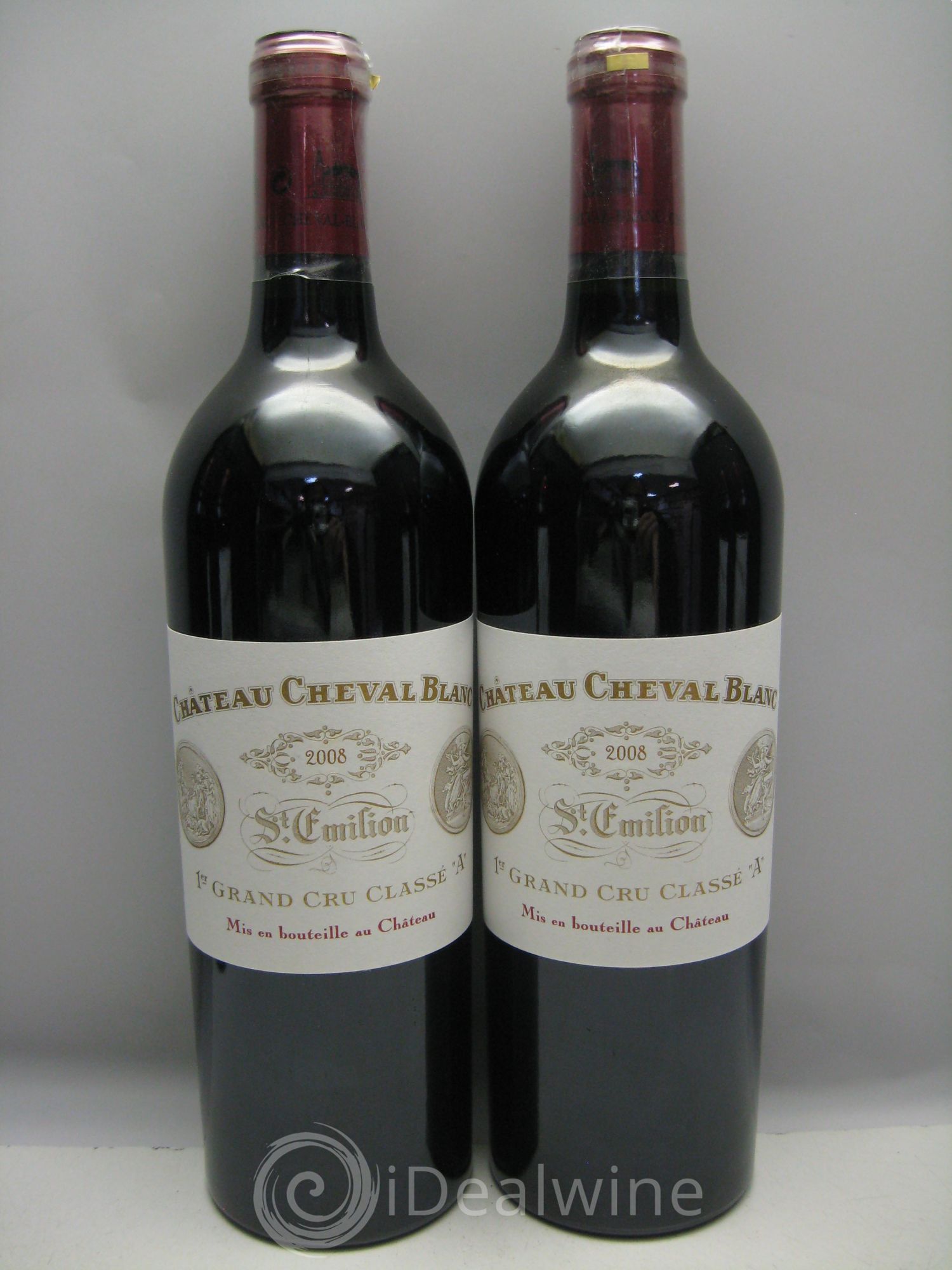 Château Cheval Blanc 1er Grand Cru Classé A 2008 - Lot de 6 bouteilles - 1