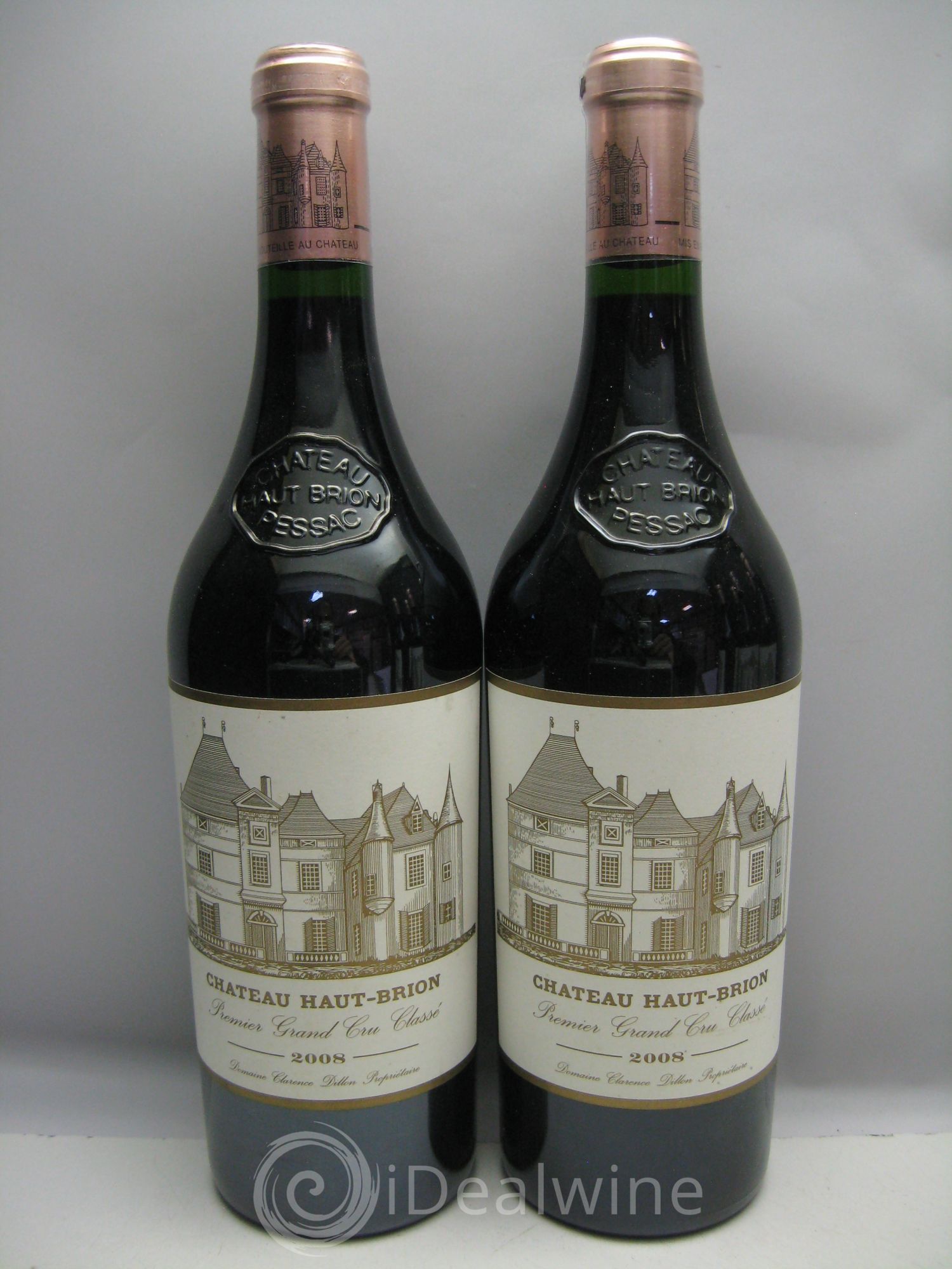 Château Haut Brion 1er Grand Cru Classé 2008 - Lot de 12 bouteilles - 2