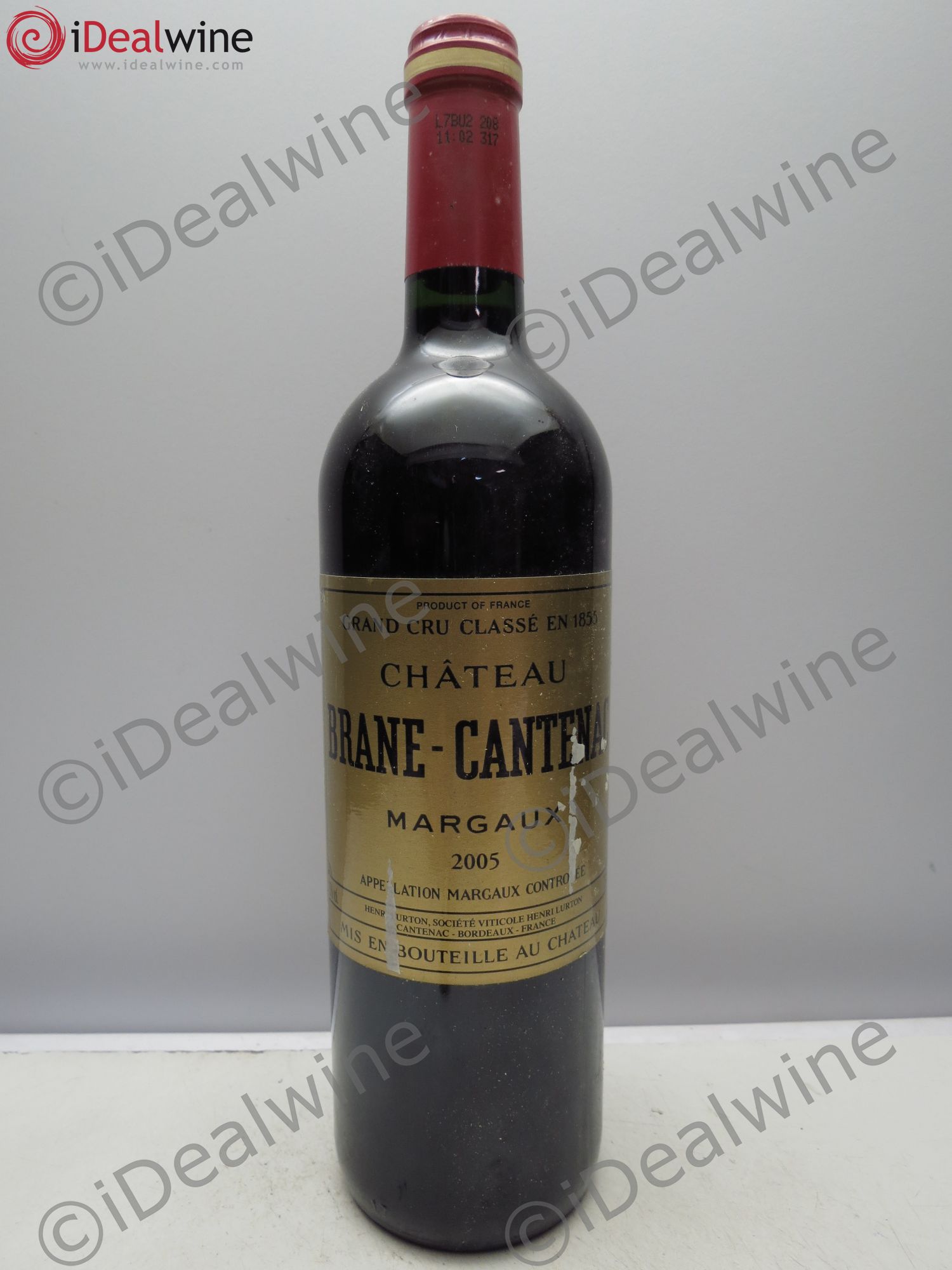 Château Brane Cantenac 2ème Grand Cru Classé 2005 - Lot de 6 bouteilles - 0