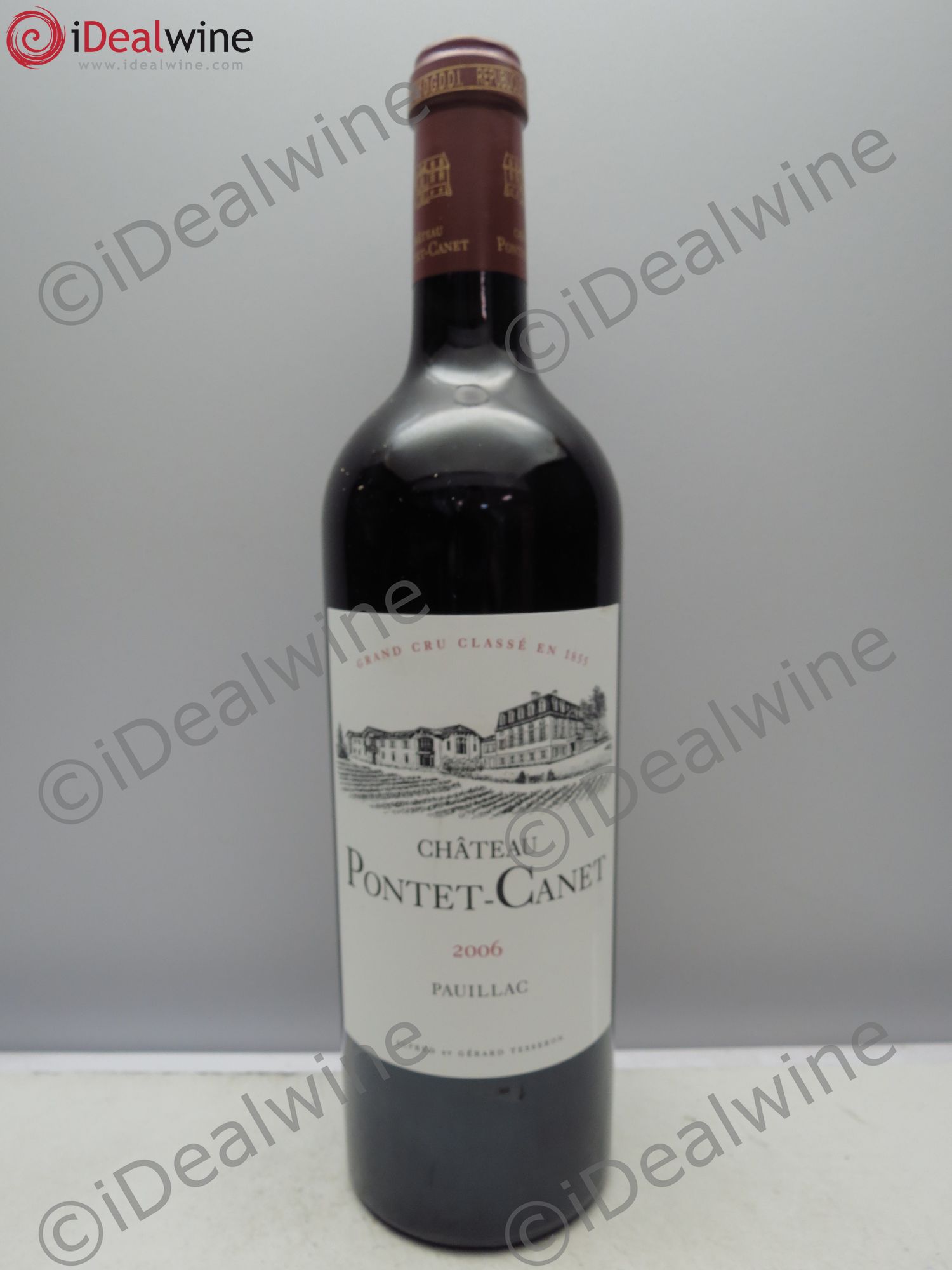 Château Pontet Canet 5ème Grand Cru Classé 2006 - Lot de 6 bouteilles - 0