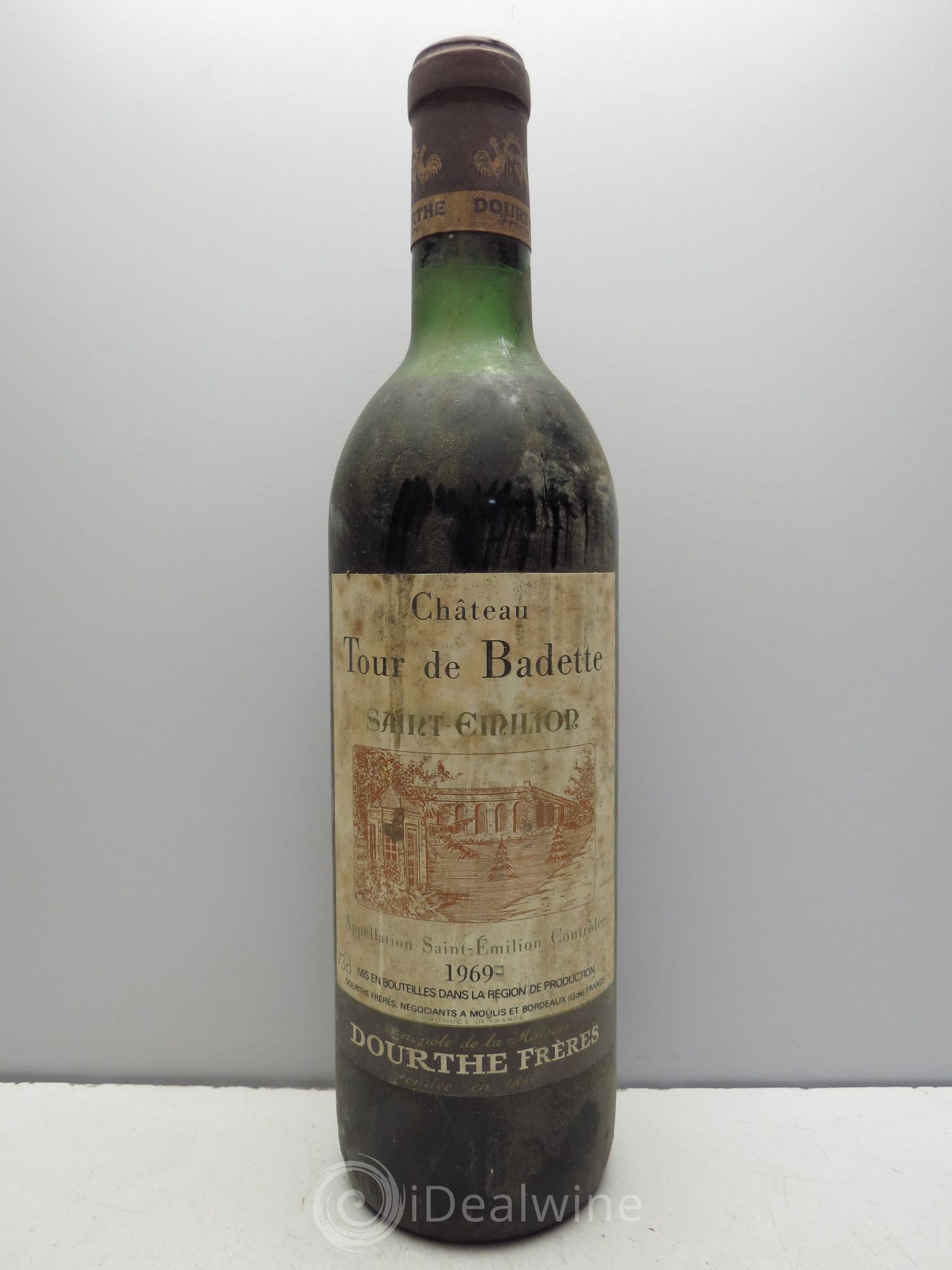 Saint-Émilion Château Tour de Badette 1969 - Posten von 1 Flasche - 0