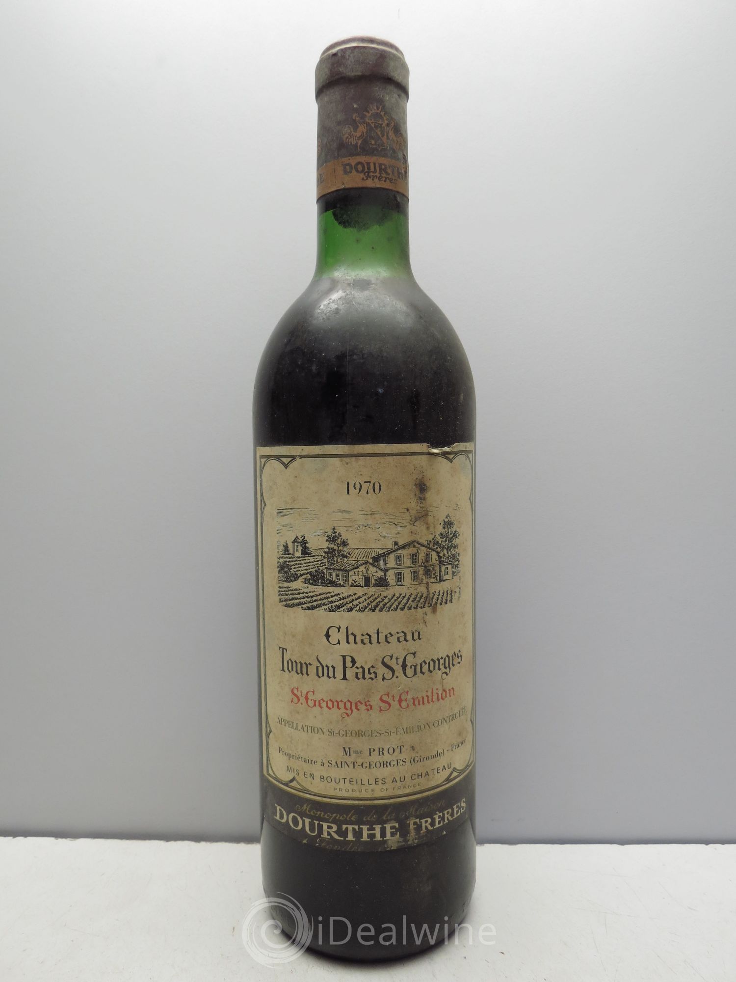 Saint-Émilion Tour du Pas St Georges 1970 - Posten von 1 Flasche - 0
