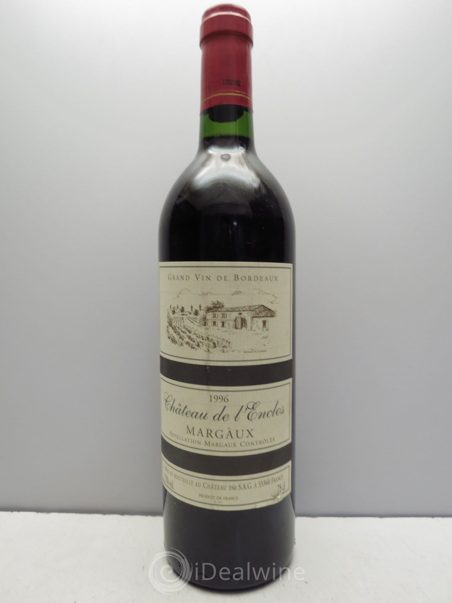 Château de l'Enclos 1996 - Lot de 1 bouteille - 0