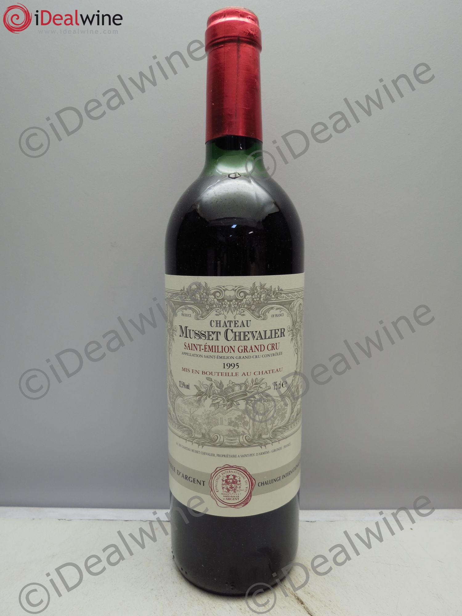 Bordeaux Musset Chevalier Saint Emilion 1995 - Posten von 6 Flaschen - 0