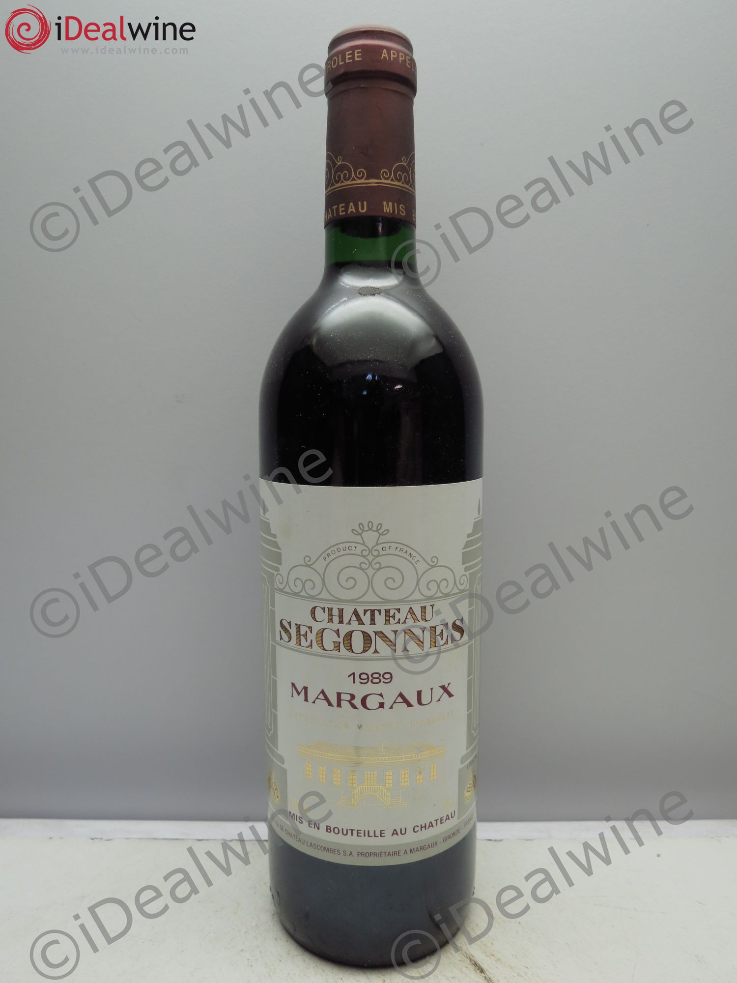 Château Segonnes 1989 - Lot de 6 bouteilles - 0