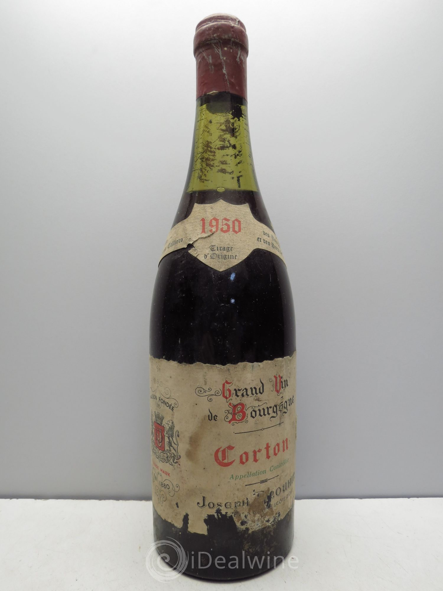 Corton Grand Cru Joseph Drouhin 1950 - Lot de 1 bouteille - 0