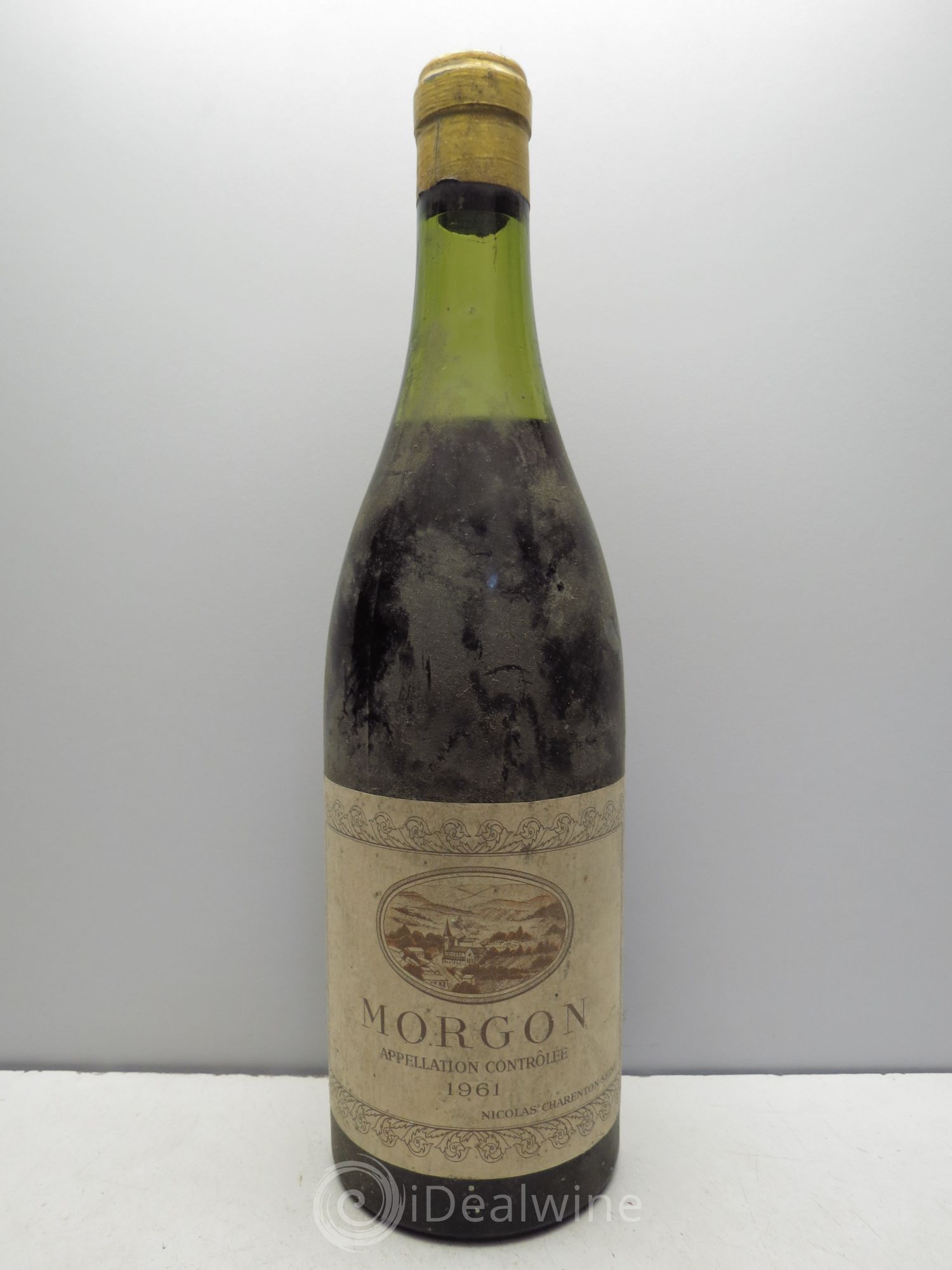 Morgon Nicolas Charenton 1961 - Posten von 1 Flasche - 0
