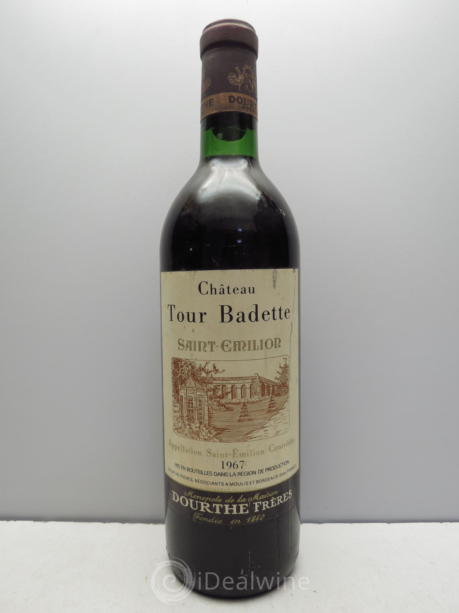 Saint-Émilion Château Tour de Badette 1967 - Posten von 1 Flasche - 0