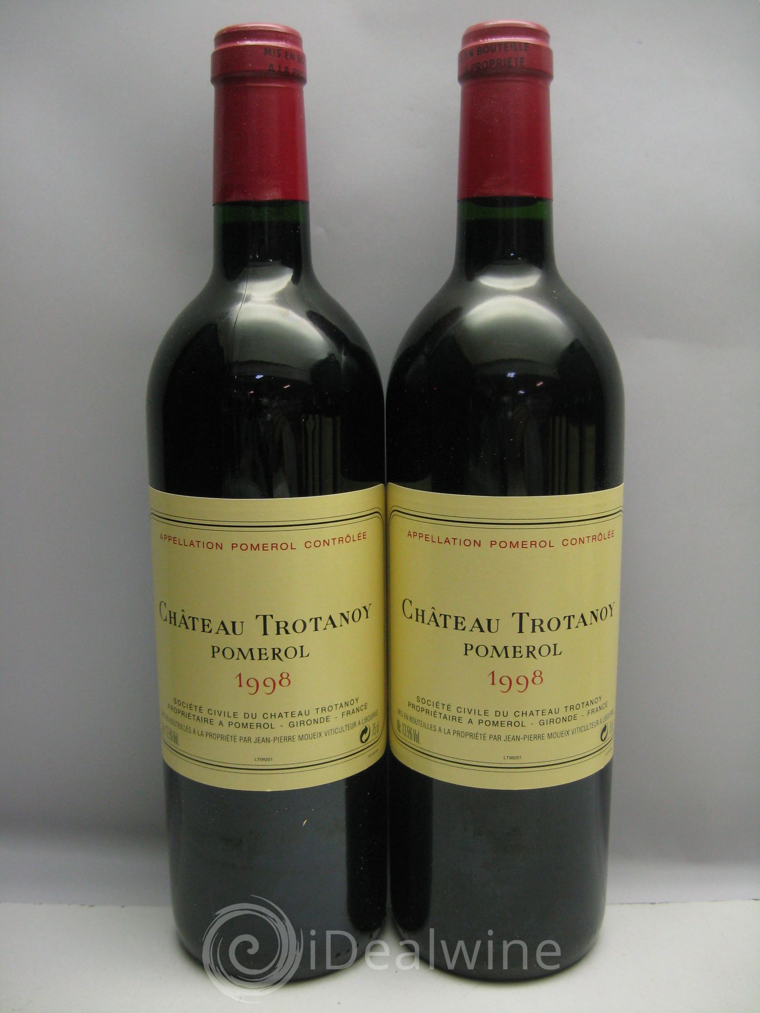 Château Trotanoy 1998 - Lot de 12 bouteilles - 1