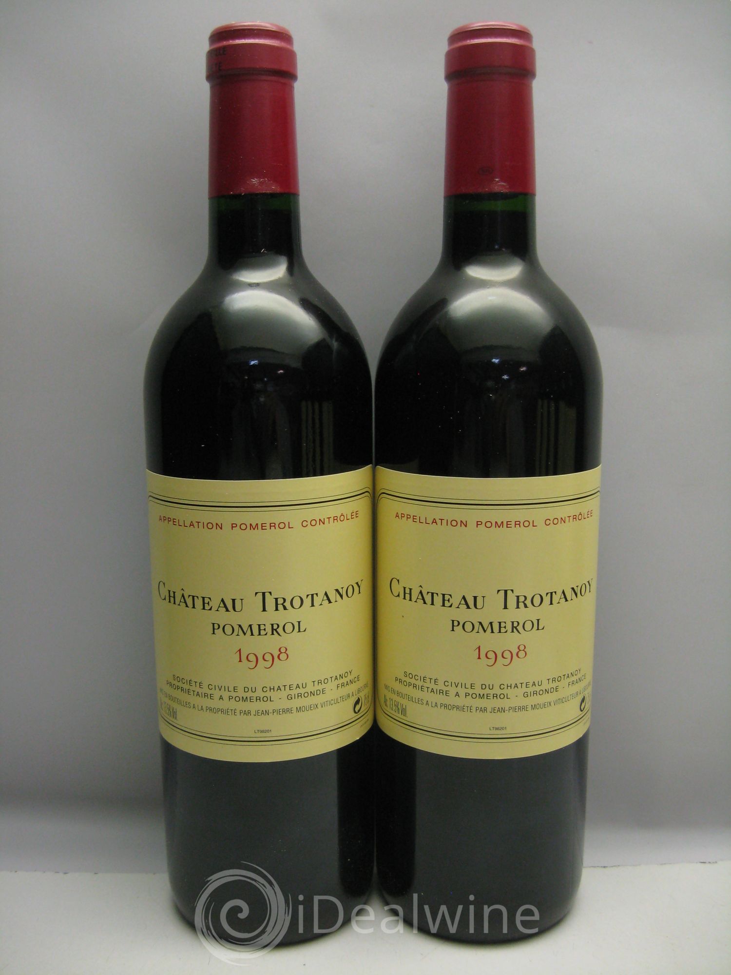 Château Trotanoy 1998 - Lot de 12 bouteilles - 2