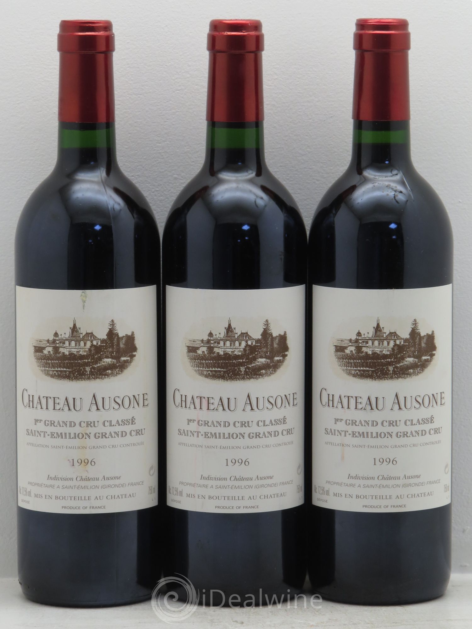 Château Ausone 1er Grand Cru Classé A 1996 - Lot de 6 bouteilles - 2