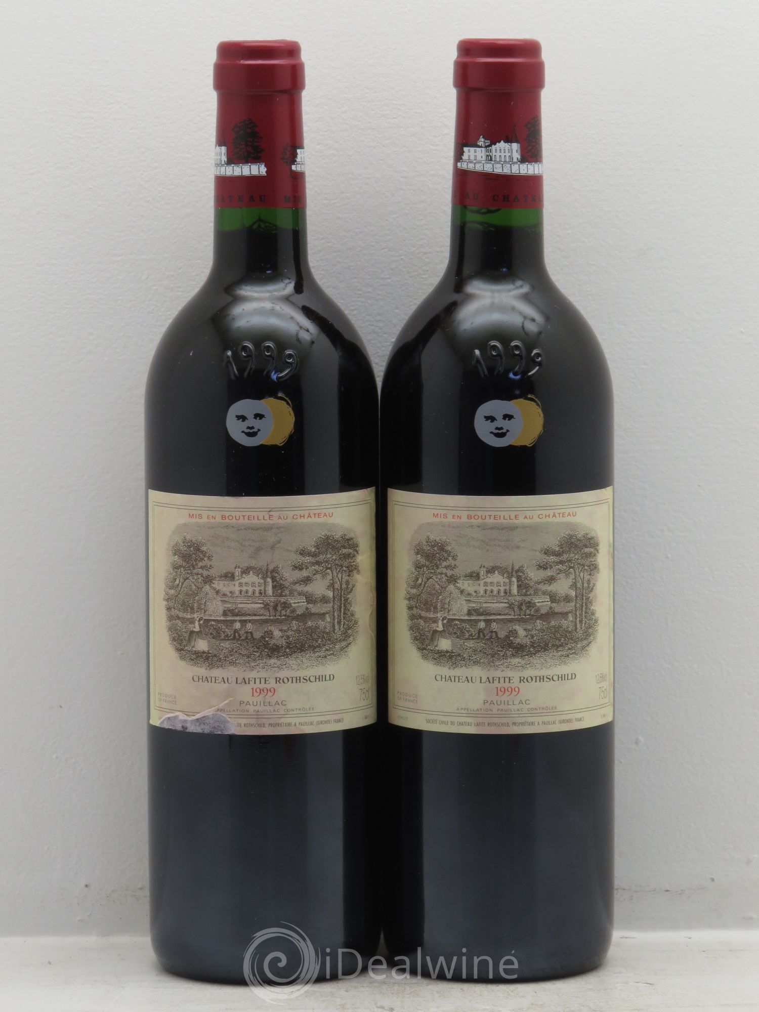 Château Lafite Rothschild 1er Grand Cru Classé 1999 - Lot de 2 bouteilles - 0