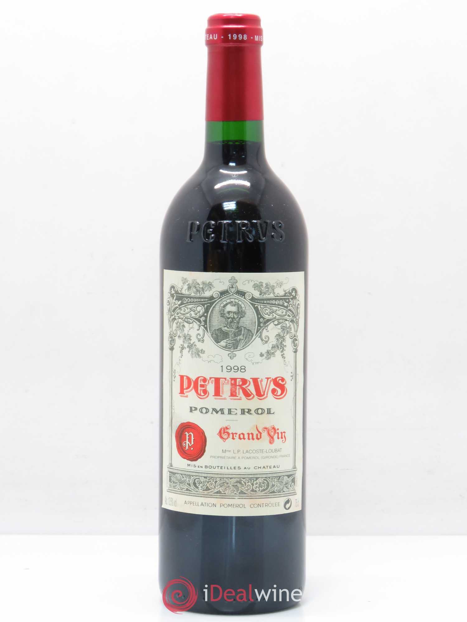 Petrus 1998 - Lot de 1 bouteille - 0
