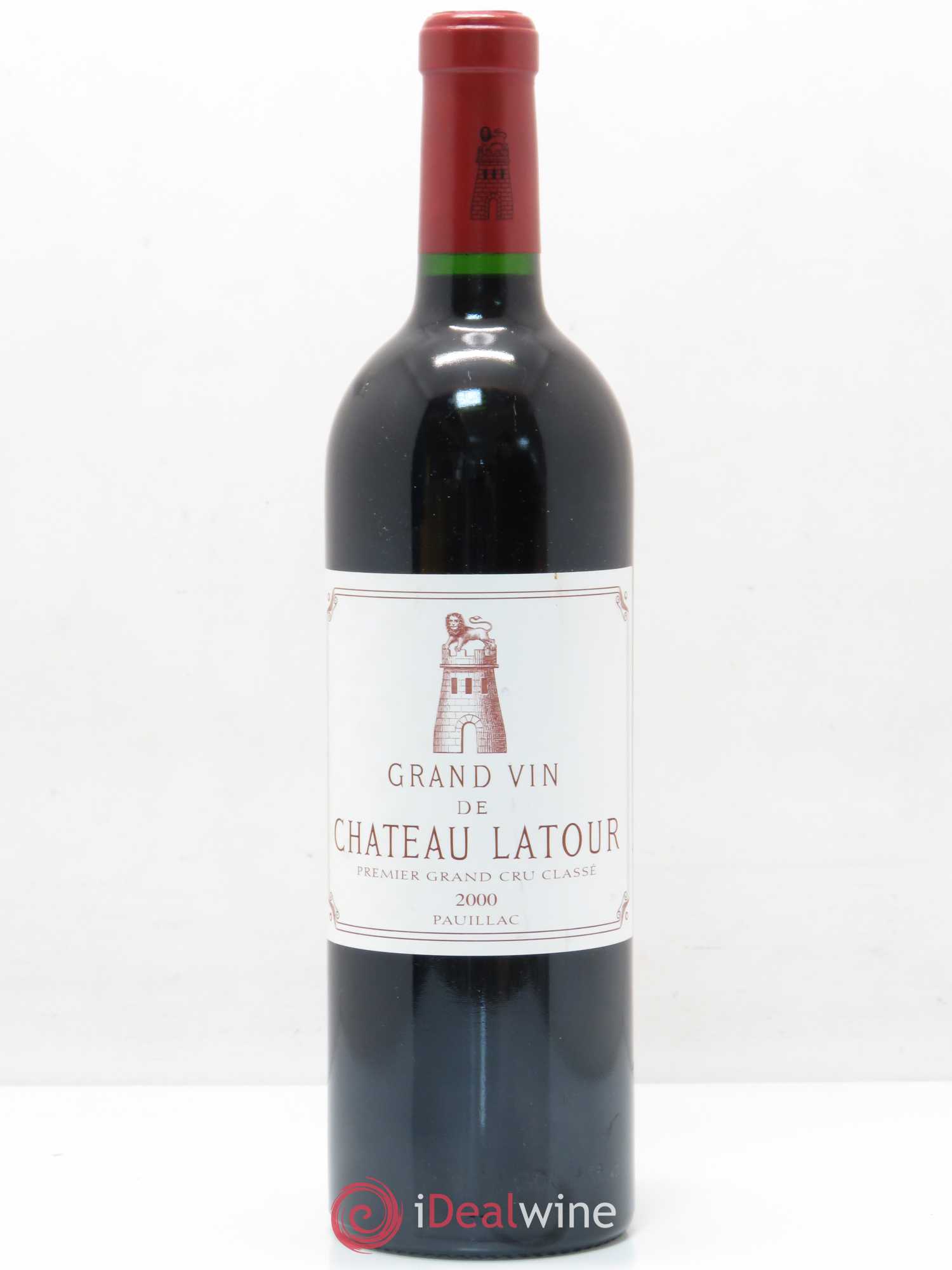Château Latour 1er Grand Cru Classé 2000 - Lot de 1 bouteille - 0