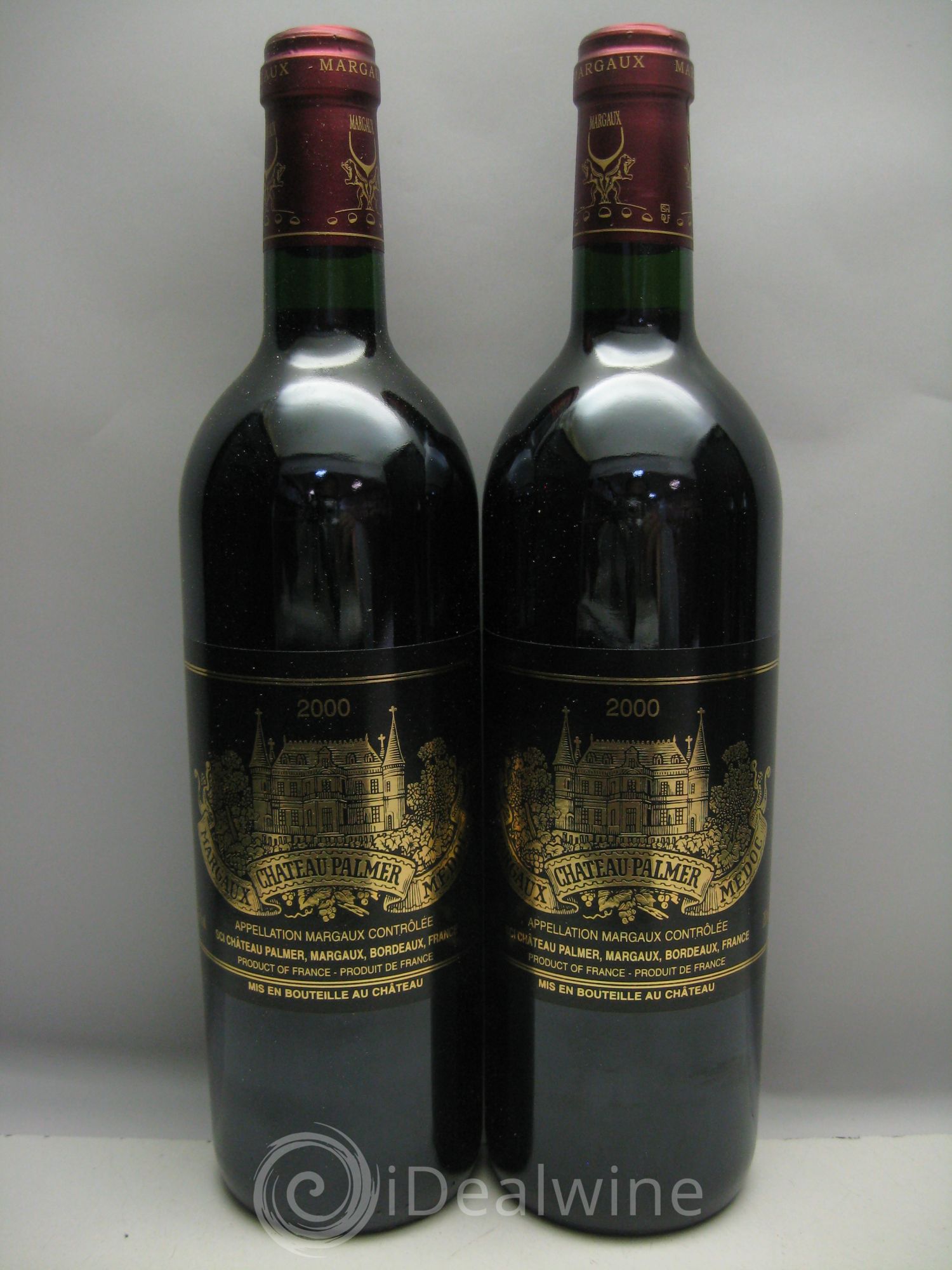 Château Palmer 3ème Grand Cru Classé 2000 - Lot de 6 bouteilles - 1