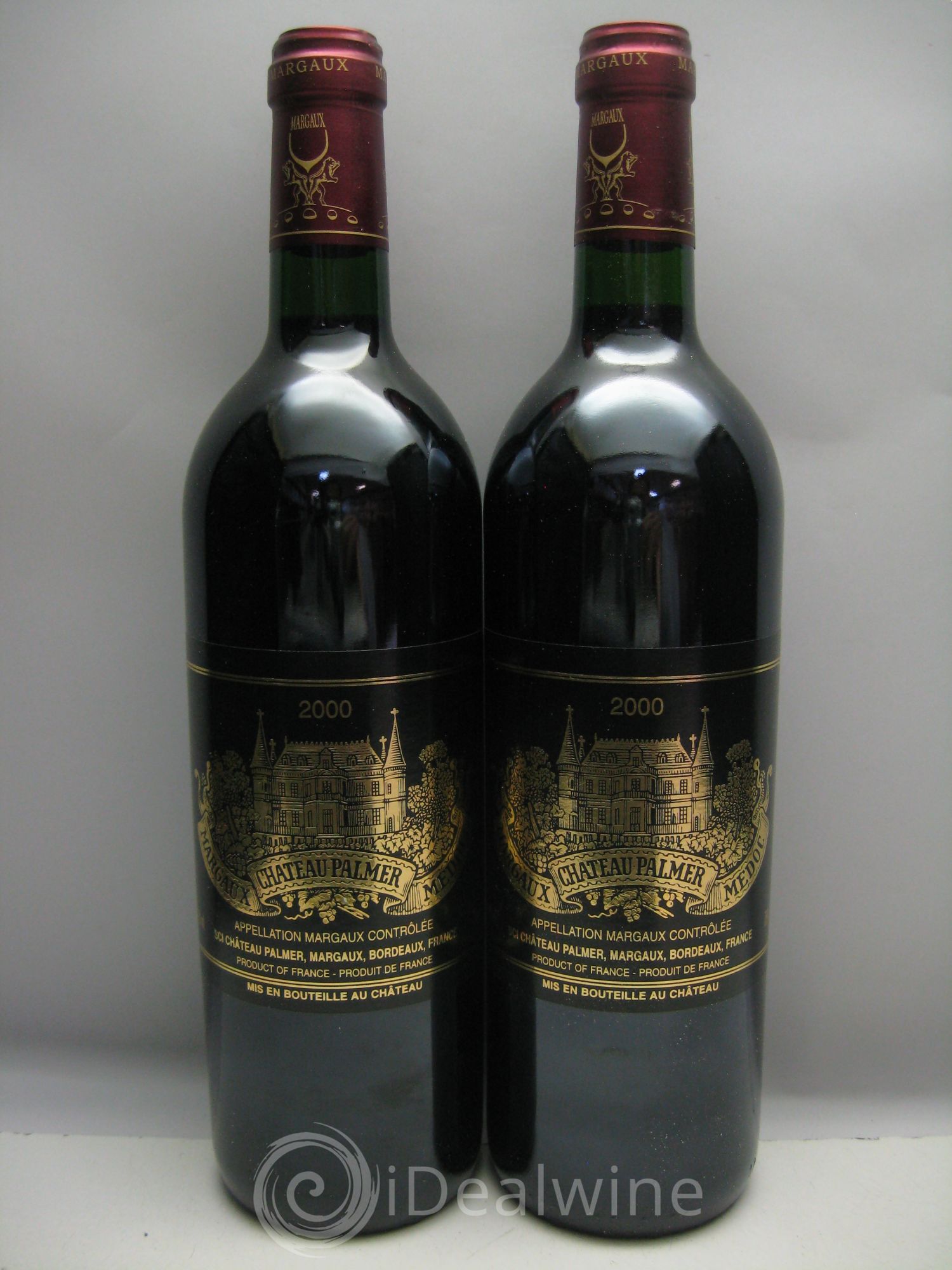 Château Palmer 3ème Grand Cru Classé 2000 - Lot de 6 bouteilles - 2
