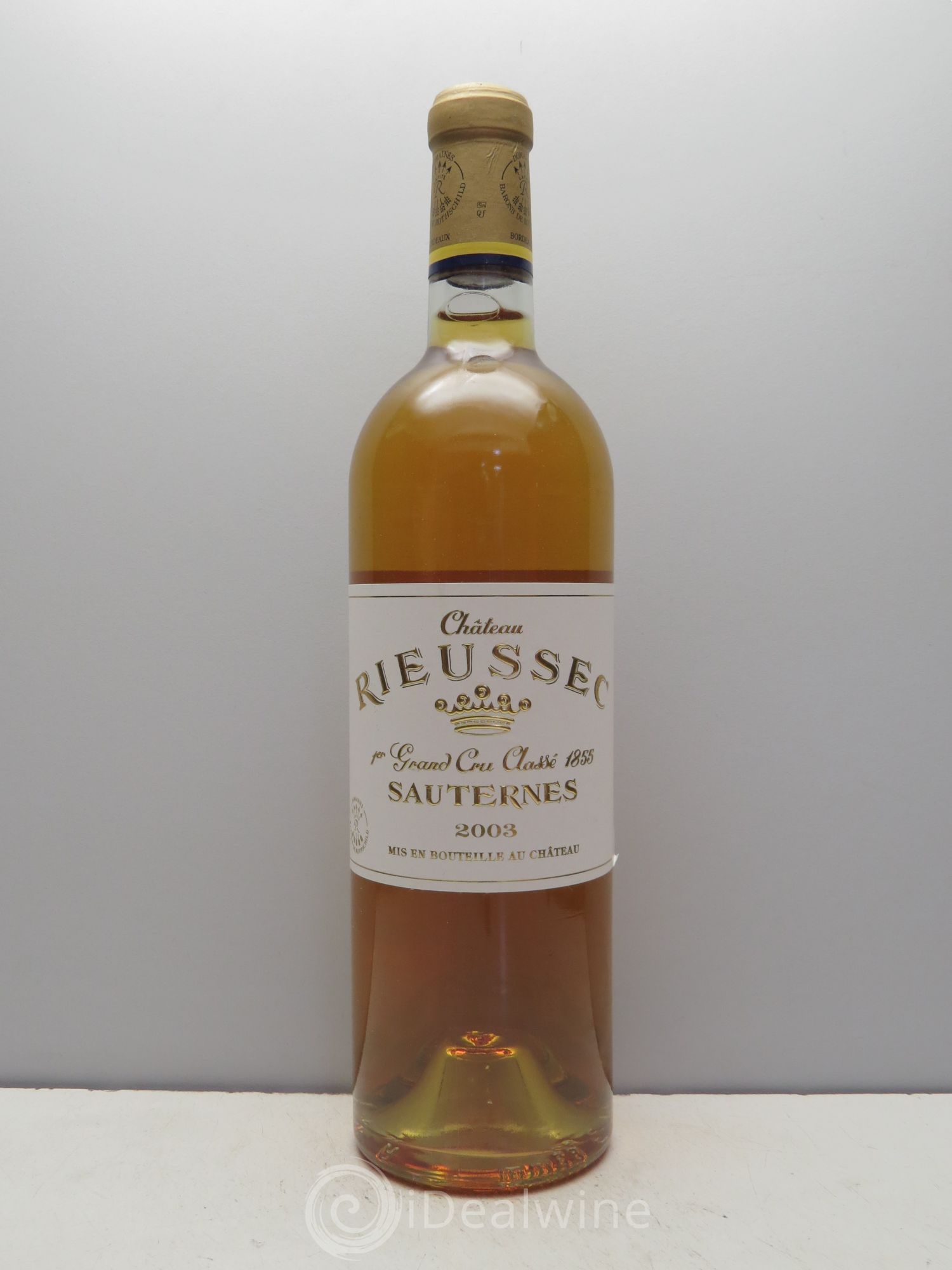 Château Rieussec 1er Grand Cru Classé 2003 - Posten von 1 Flasche - 0