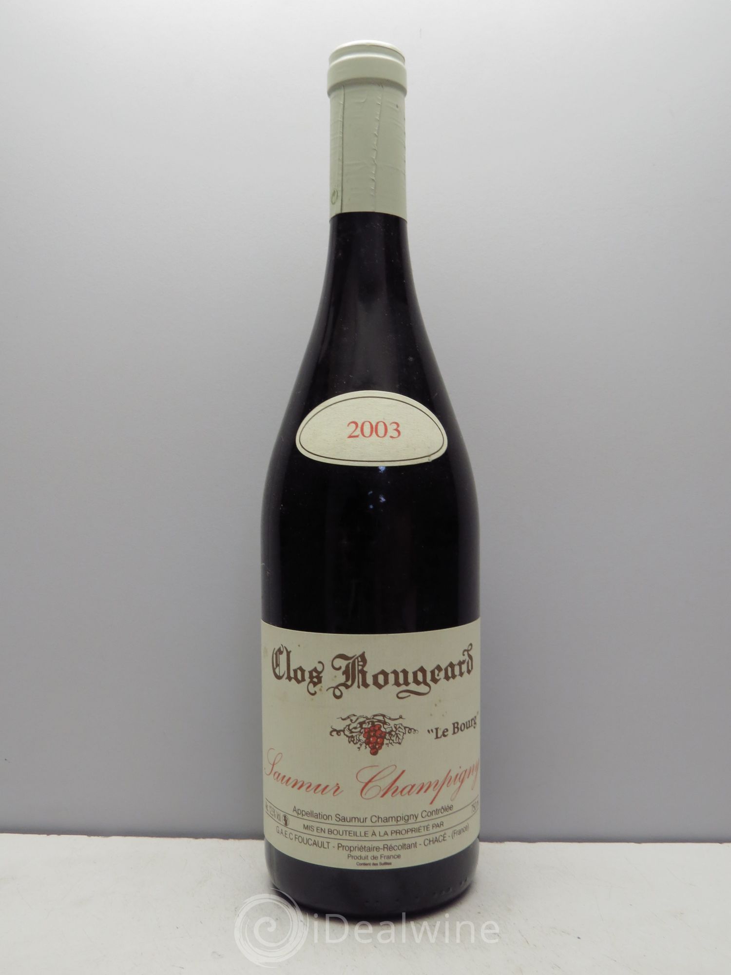 Saumur-Champigny Le Bourg Clos Rougeard 2003 - Lot de 1 bouteille - 0
